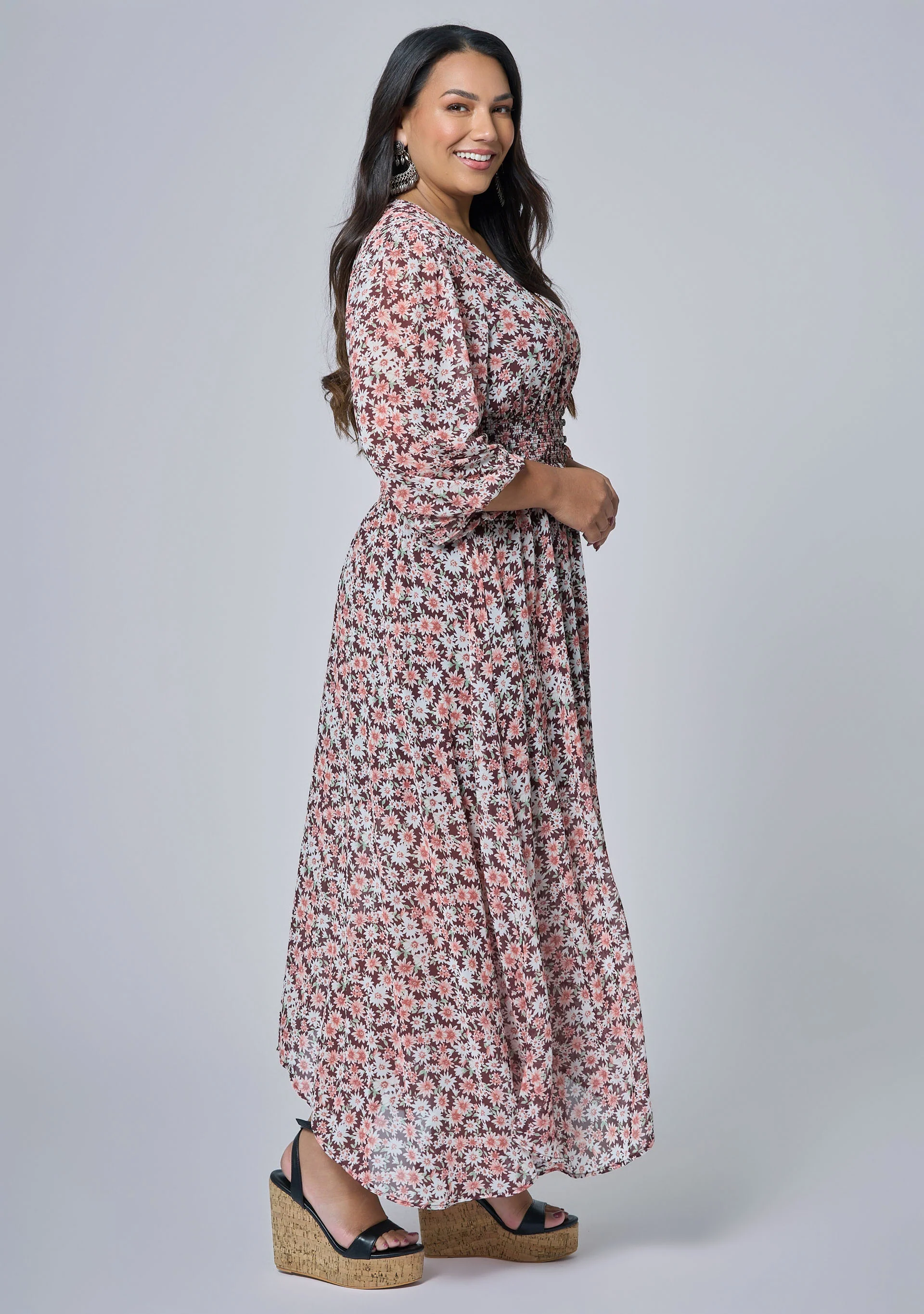 Bohemian Harmony Maxi Dress - Image 4