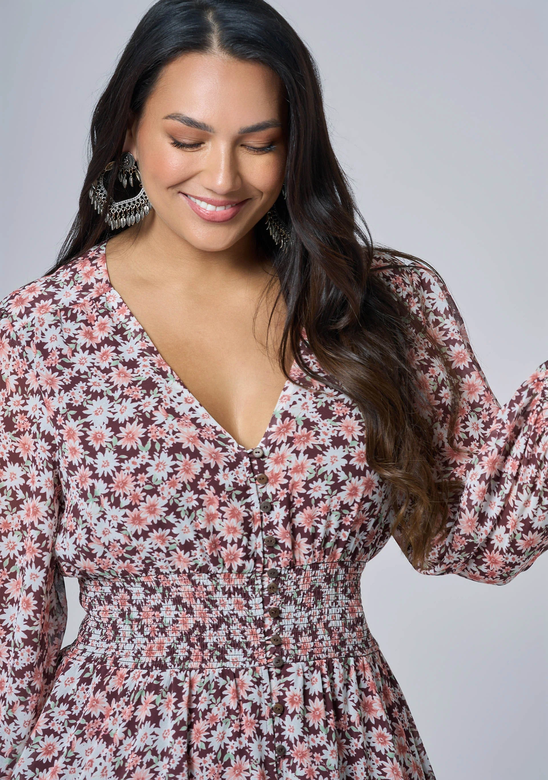 Bohemian Harmony Maxi Dress - Image 6