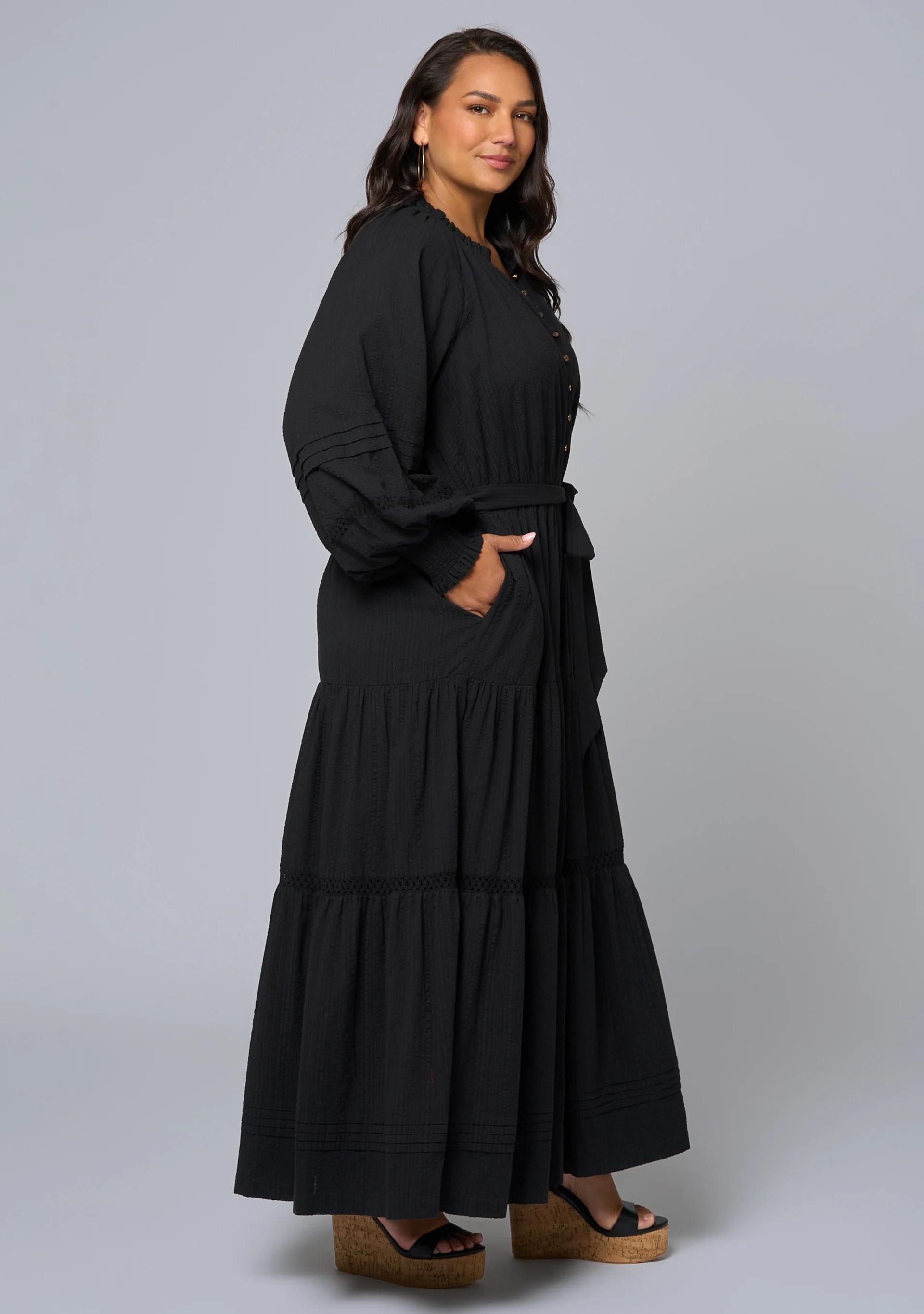 Bohemian Mirage Maxi Dress - Image 4
