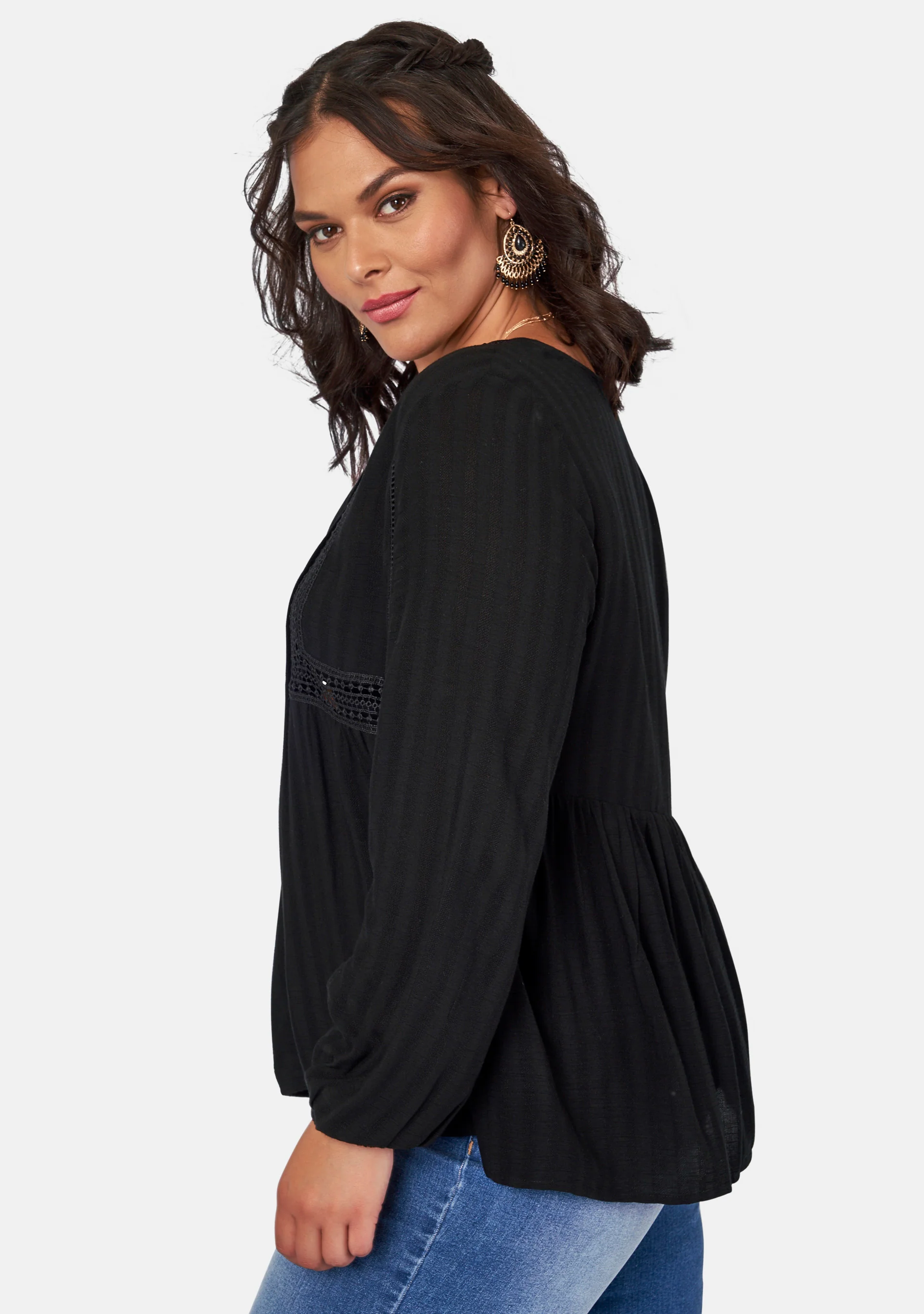 Bridget Crochet Blouse - Image 4