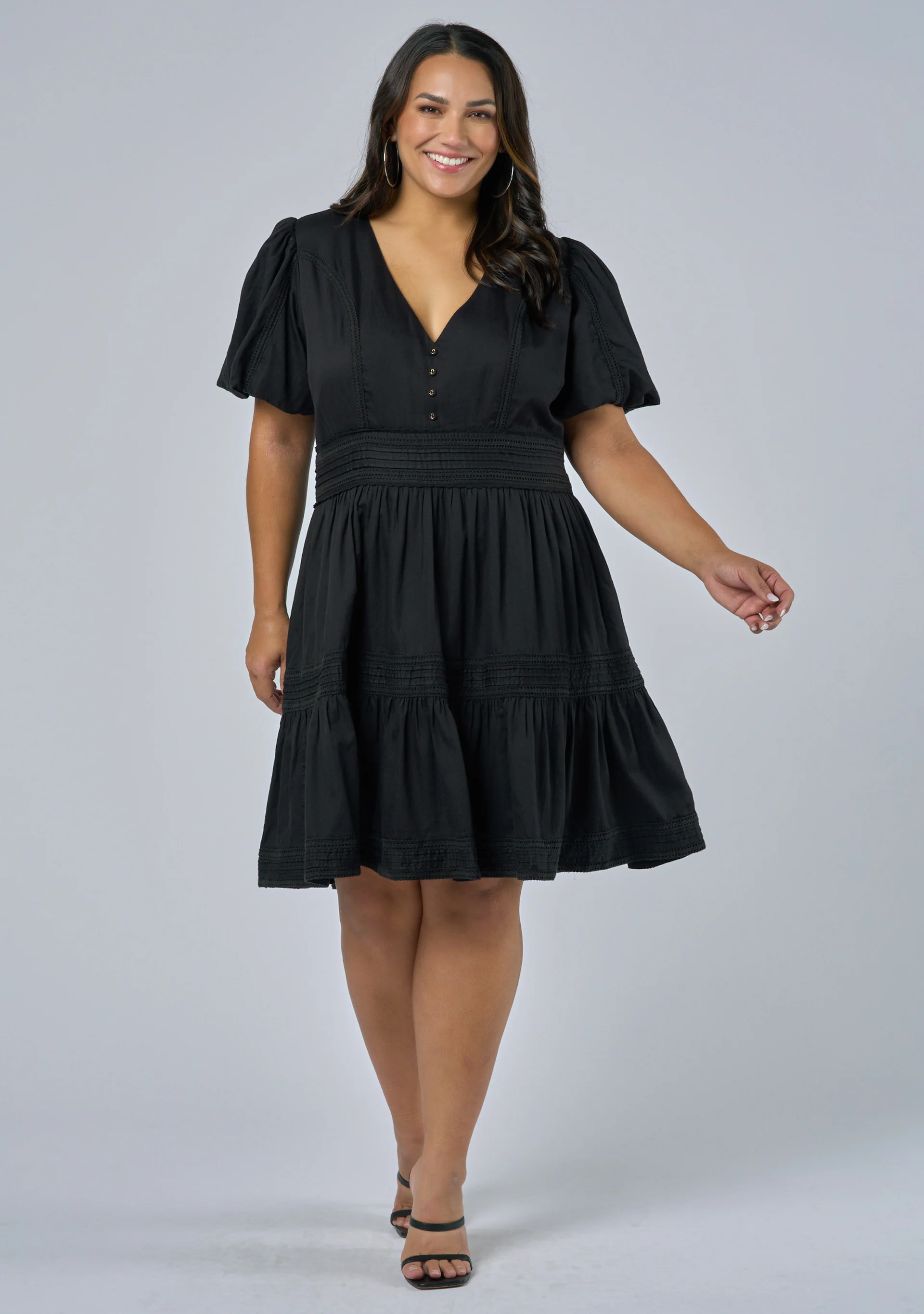 Chaos Tiered Dress