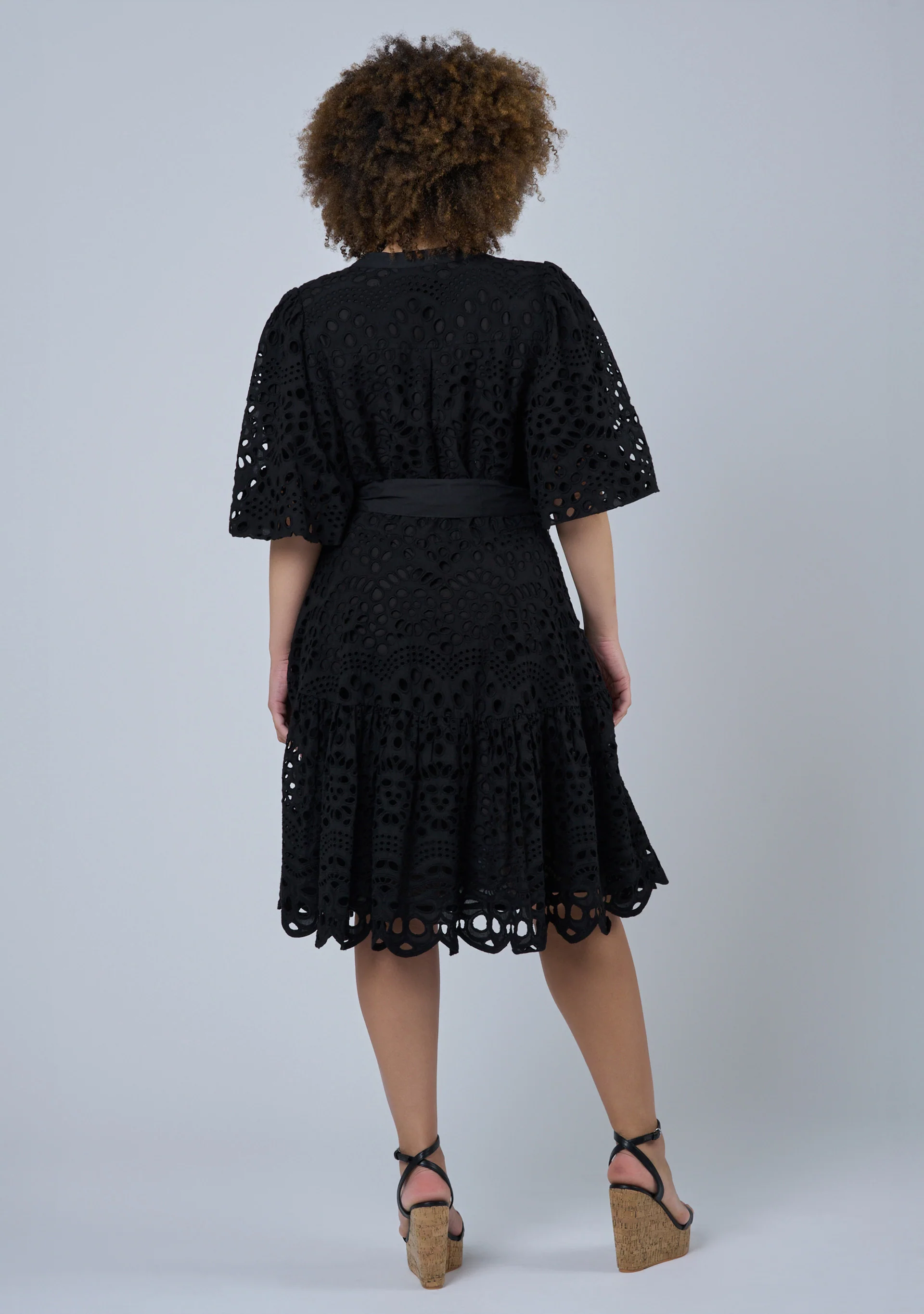 Claudia Broderie Dress - Image 5