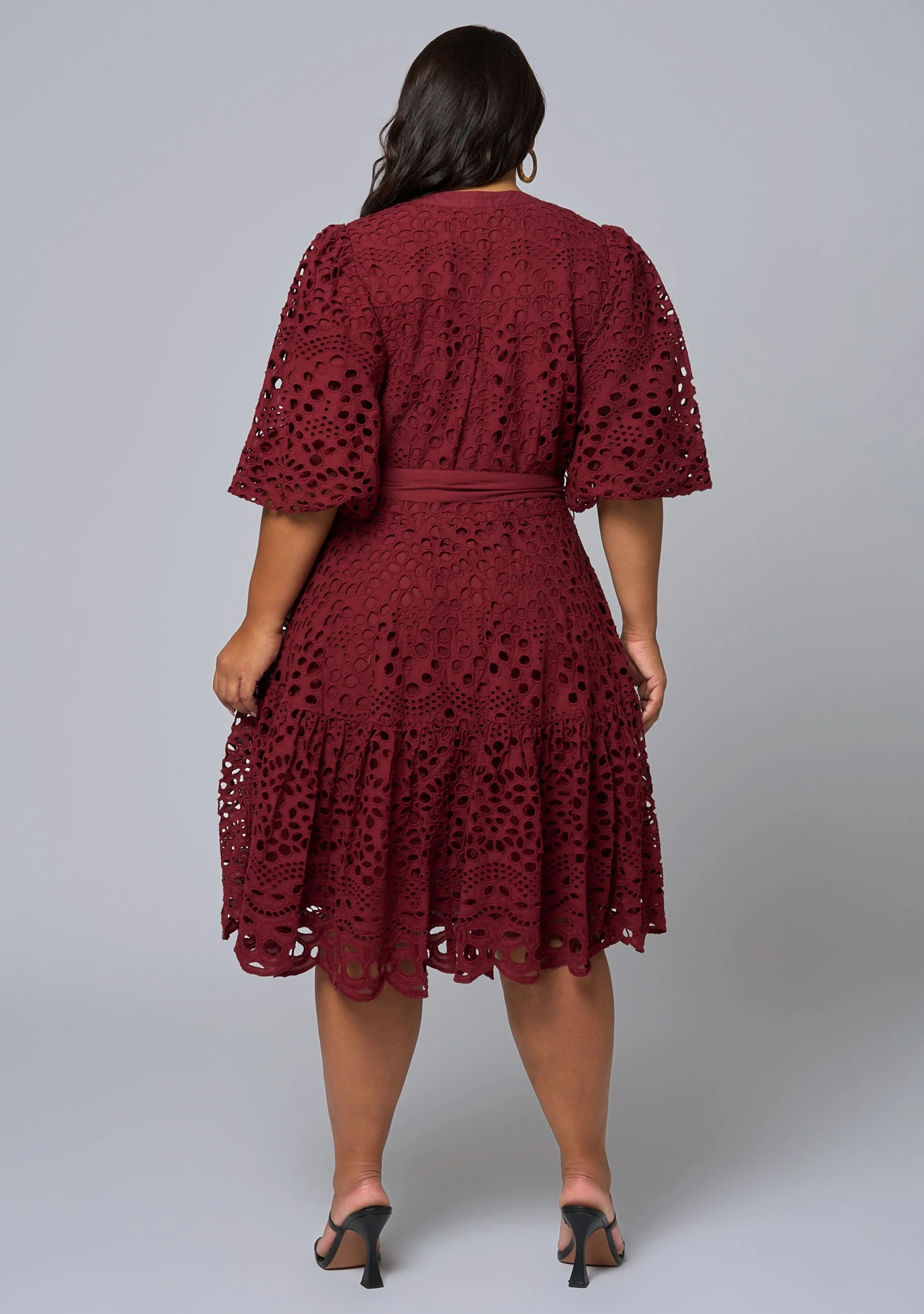 Claudia Broderie Dress - Image 5