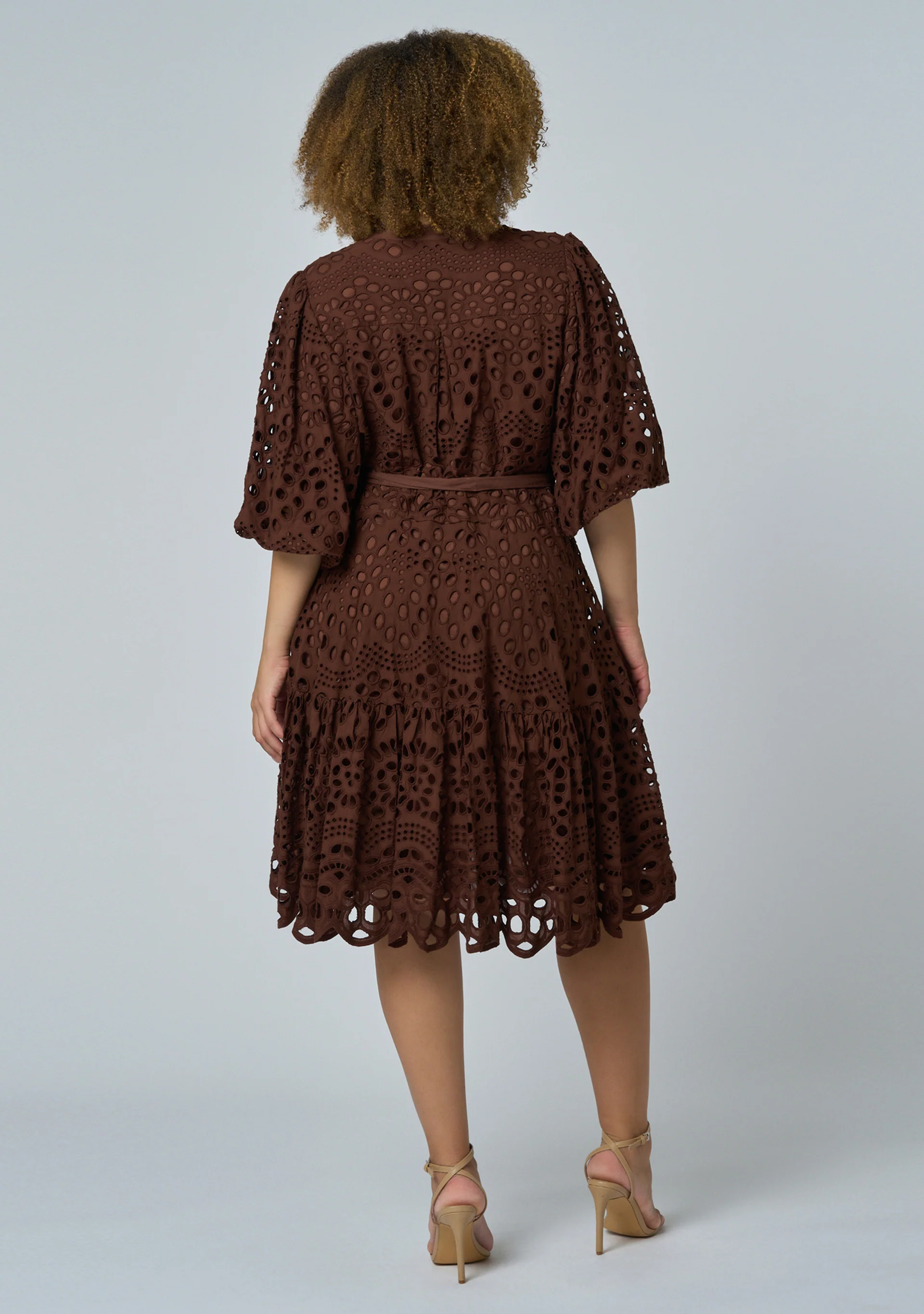 Claudia Broderie Dress - Image 5