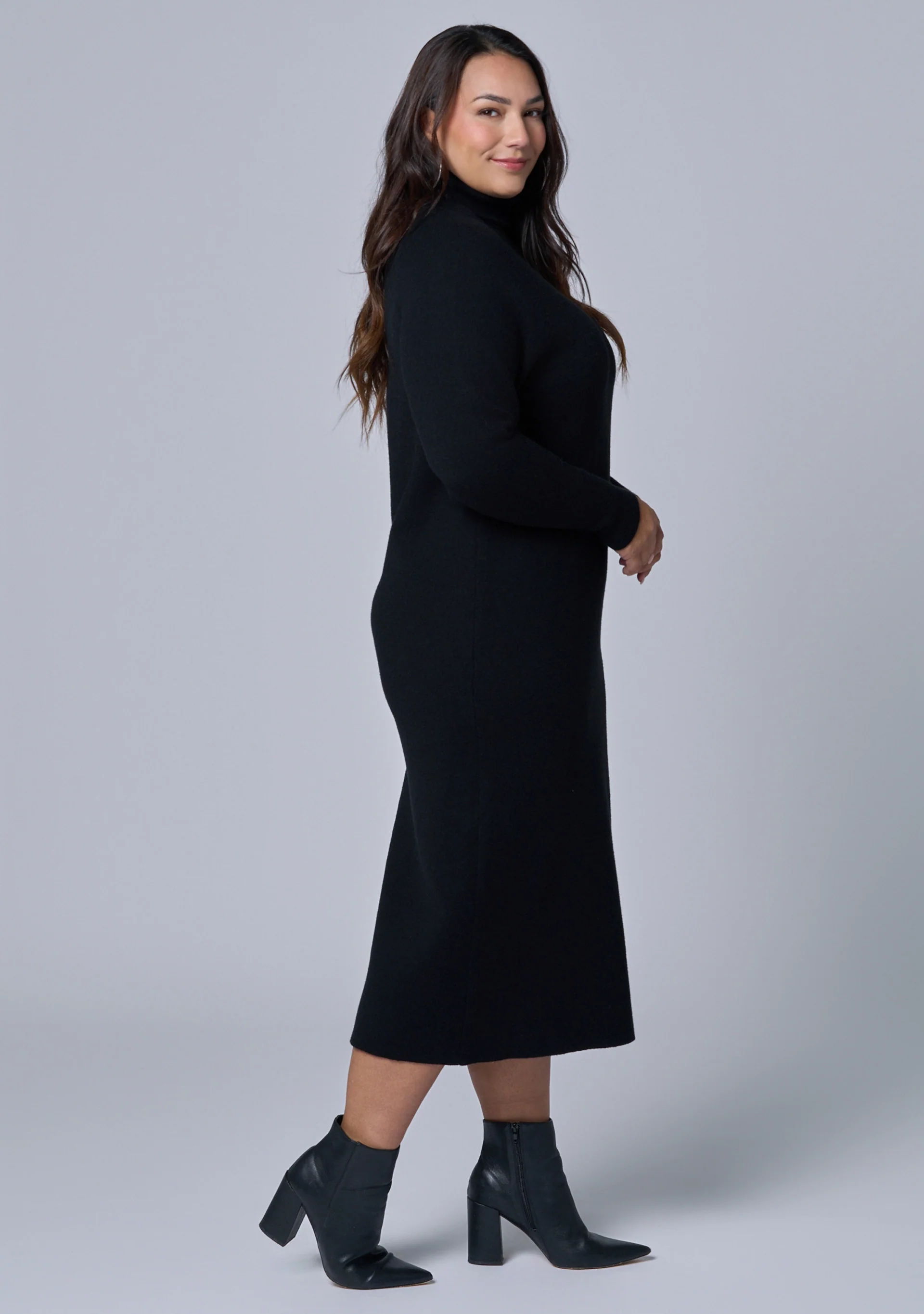 Clea Knit Midi Dress - Image 4