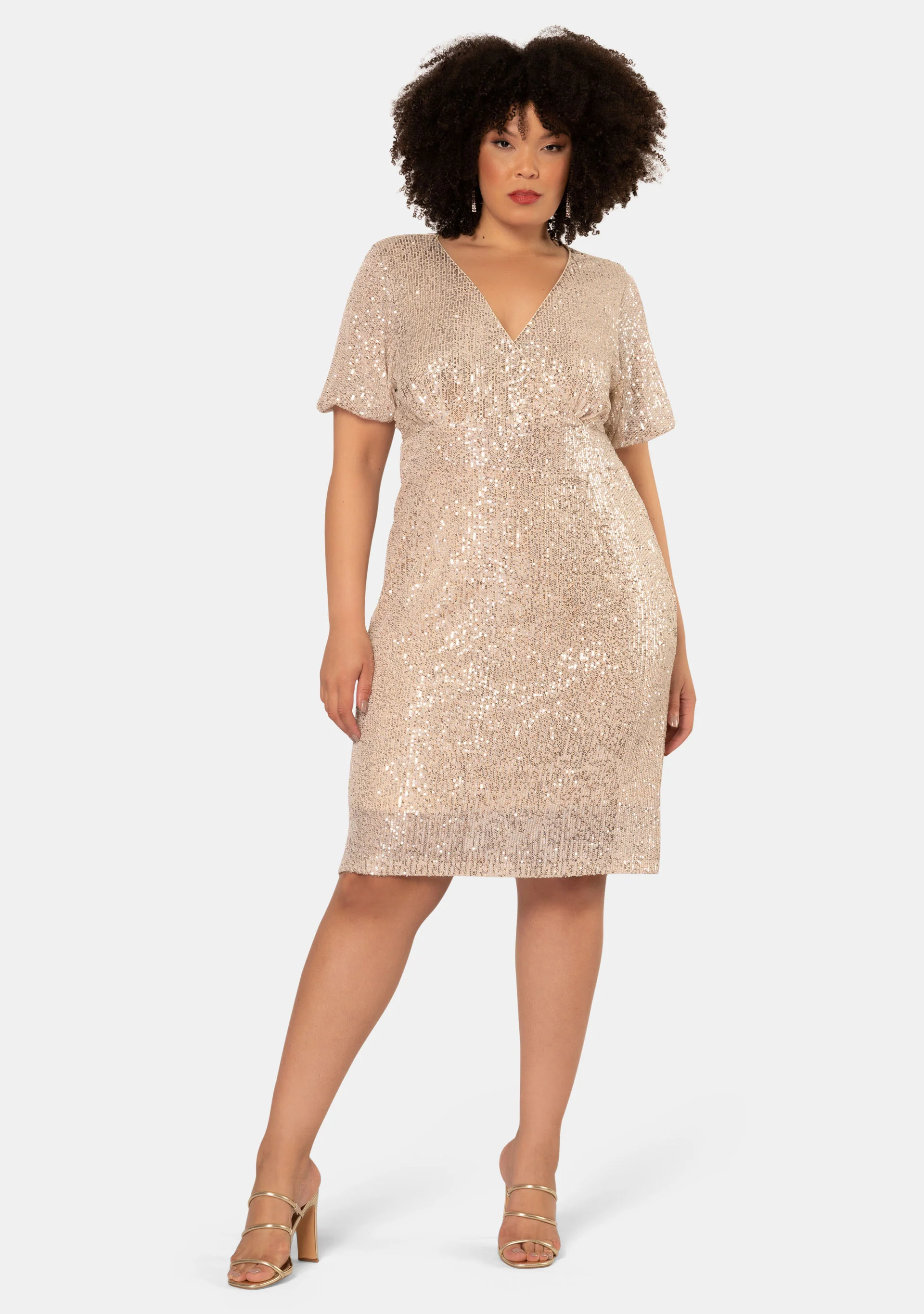 Cocktail Queen Sequin Mini Dress - Image 3