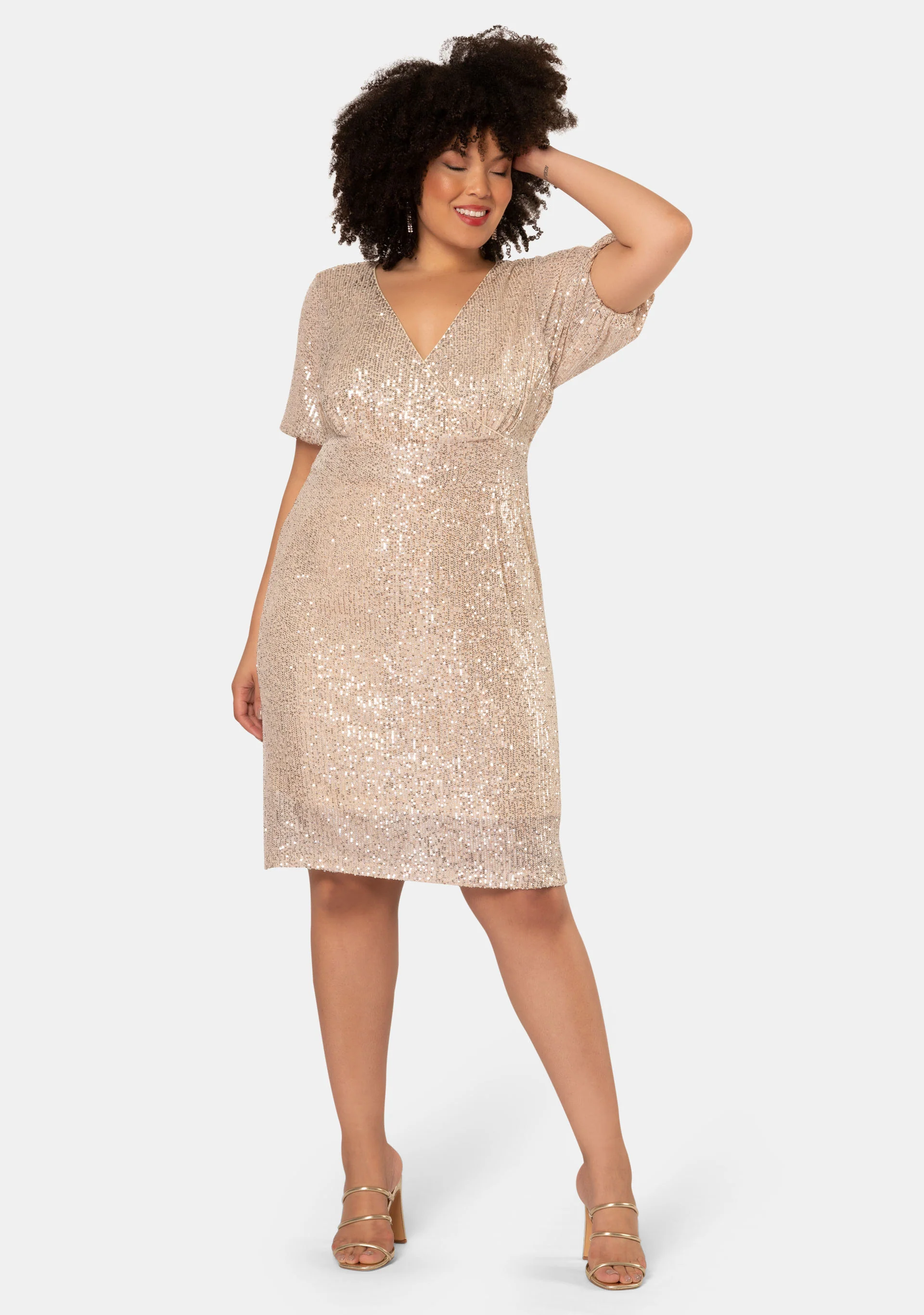Cocktail Queen Sequin Mini Dress - Image 4