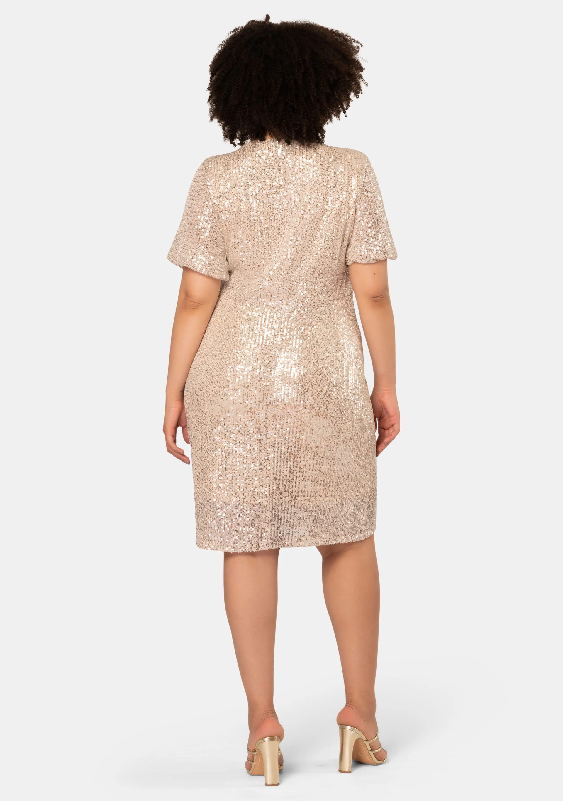 Cocktail Queen Sequin Mini Dress - Image 6