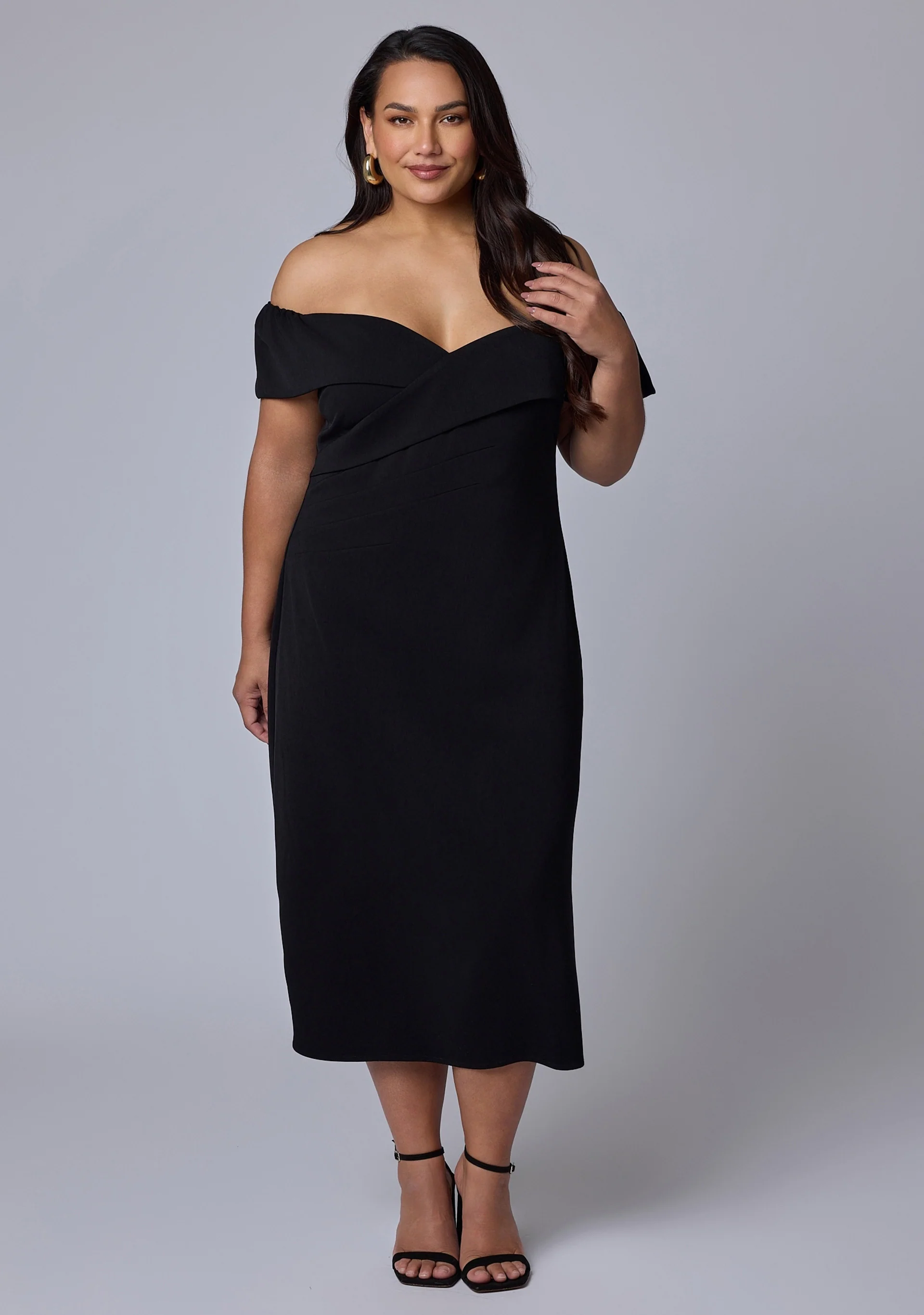 Dark Desires Midi Dress - Image 2