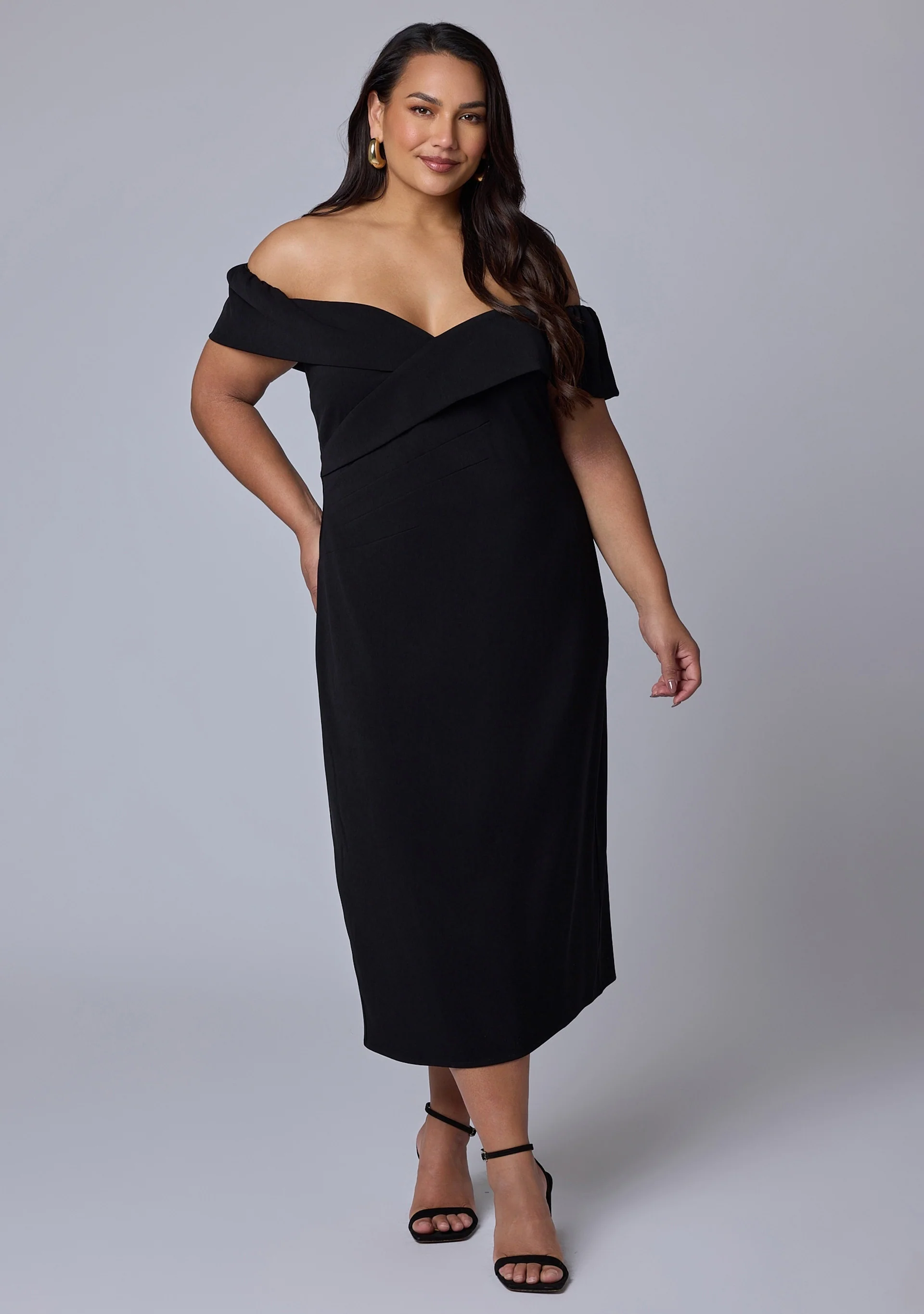 Dark Desires Midi Dress - Image 3