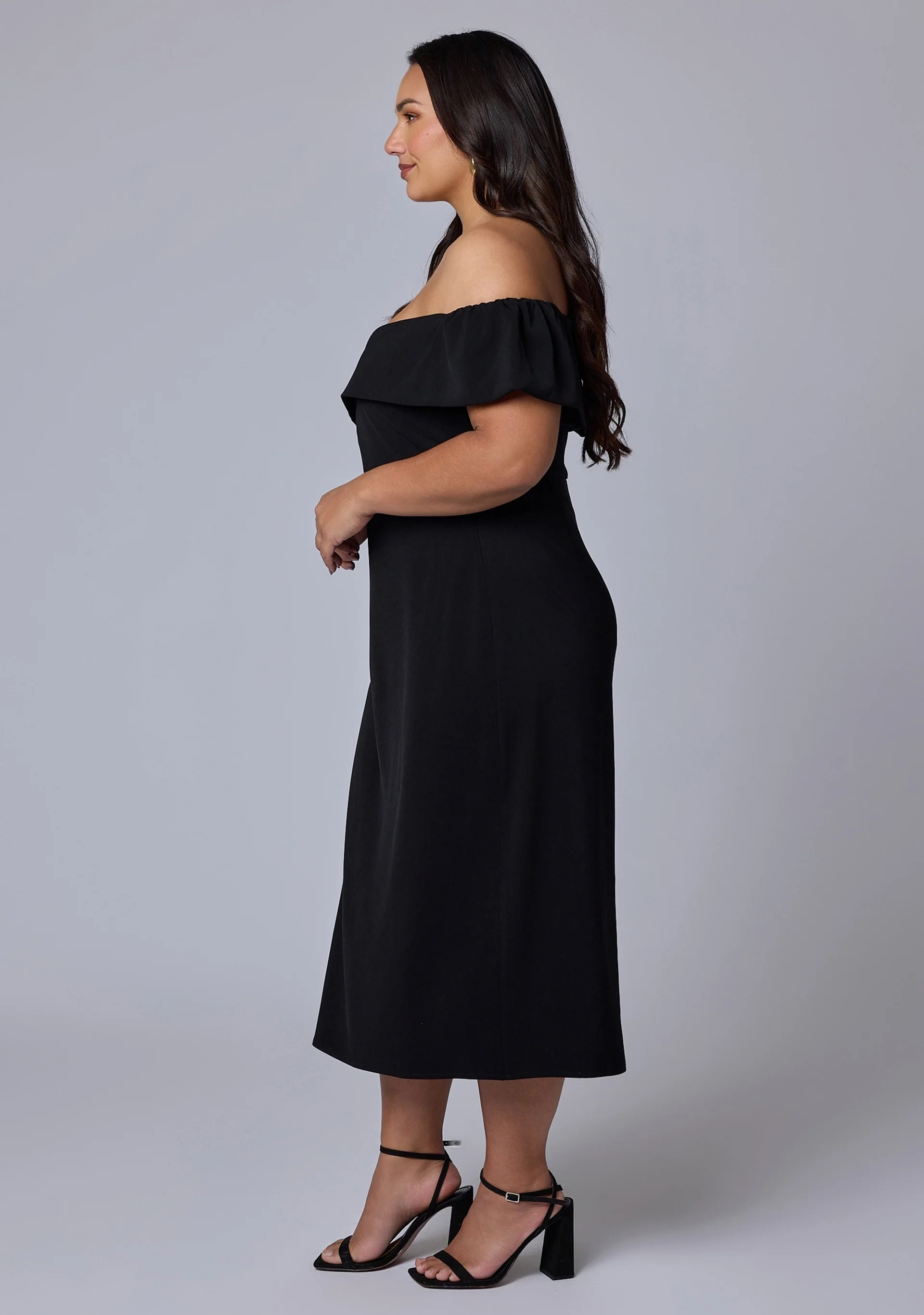 Dark Desires Midi Dress - Image 4