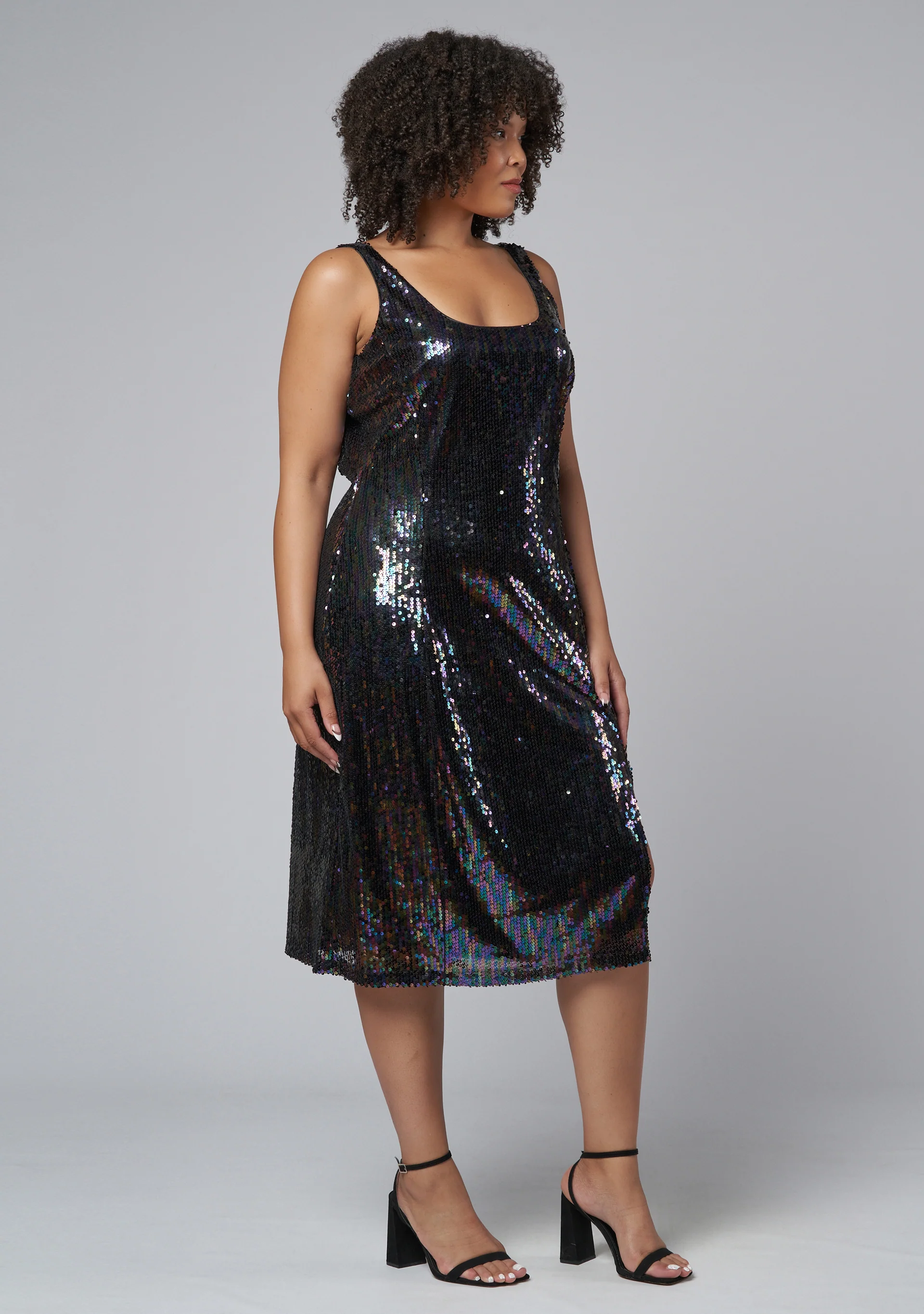 Desired Midi Sequin Dress - Image 6