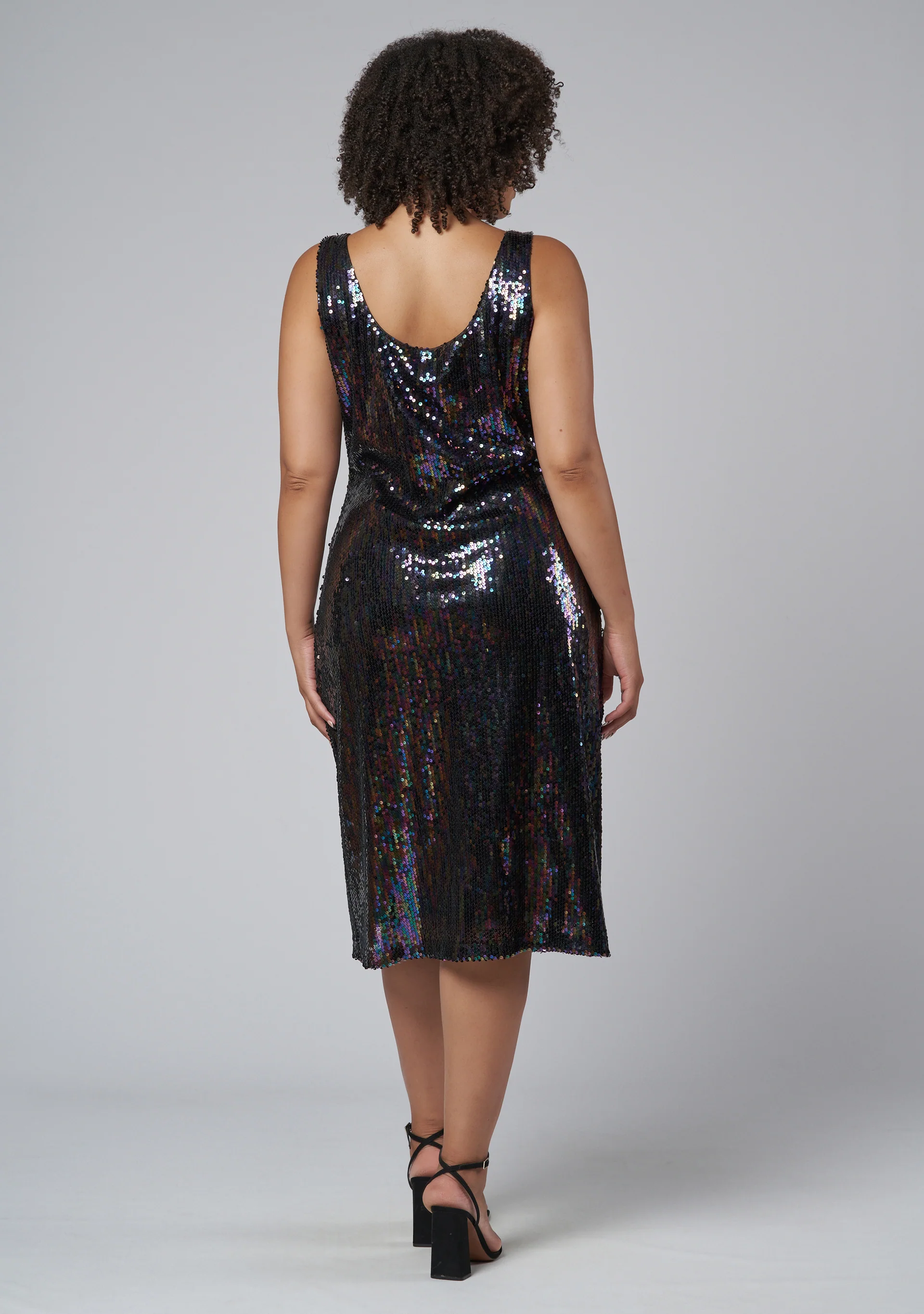 Desired Midi Sequin Dress - Image 7