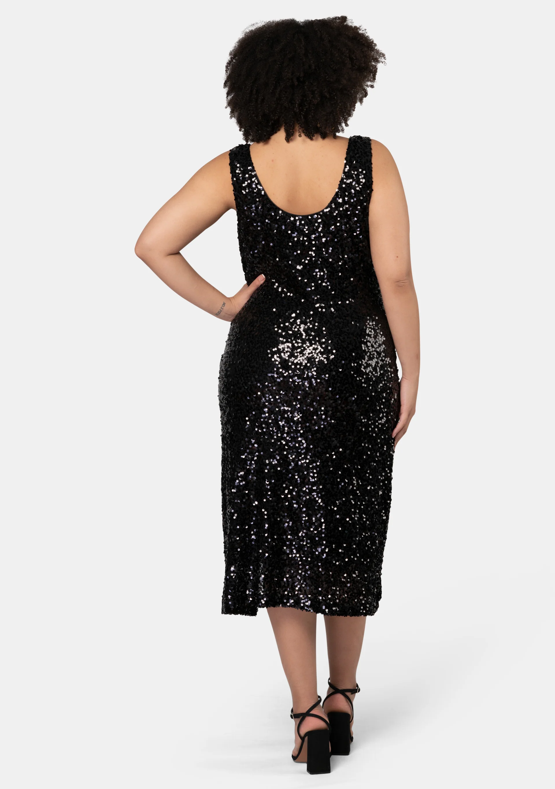 Desired Midi Sequin Dress - Image 6