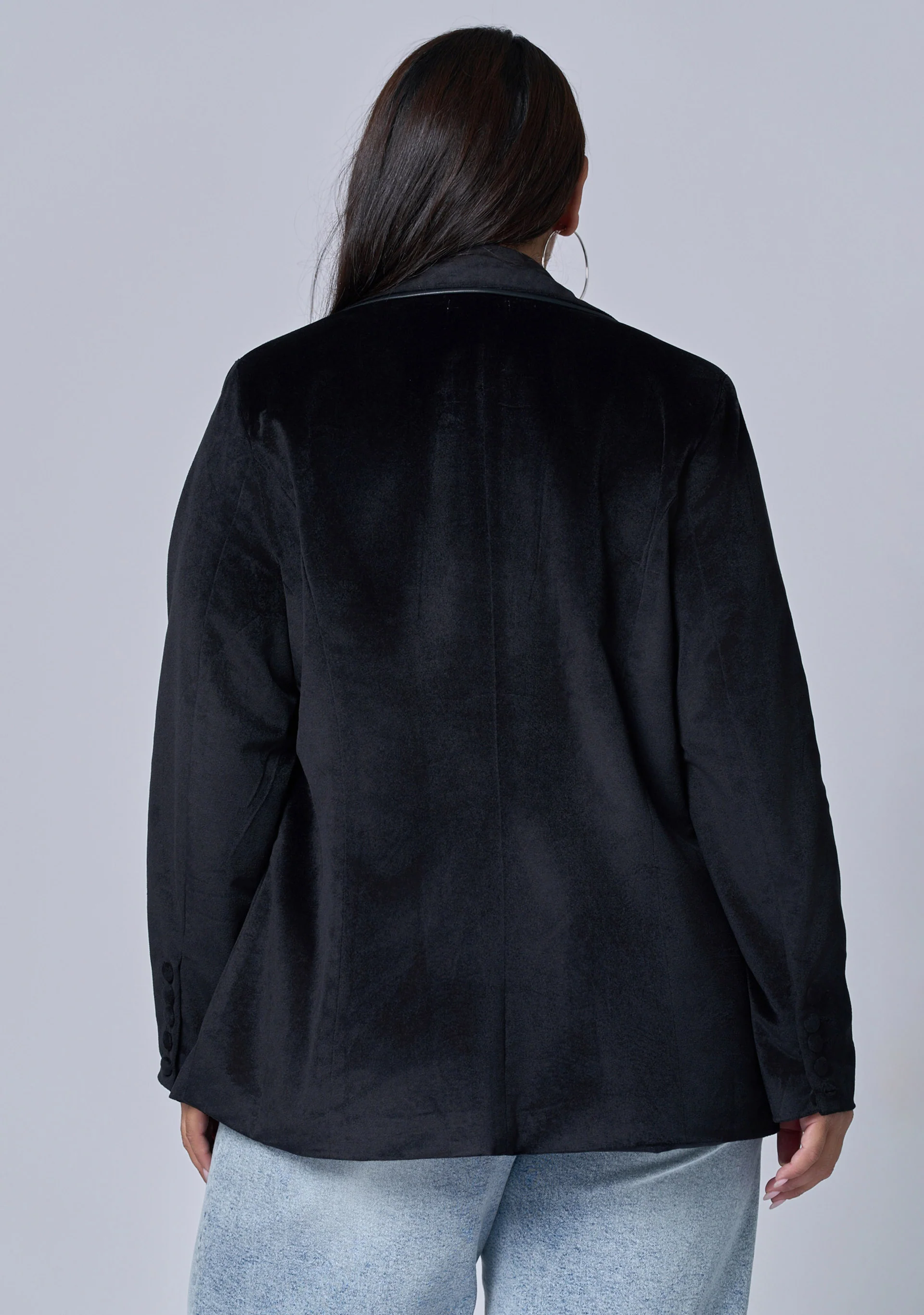 Dreamscape Velvet Blazer - Image 6