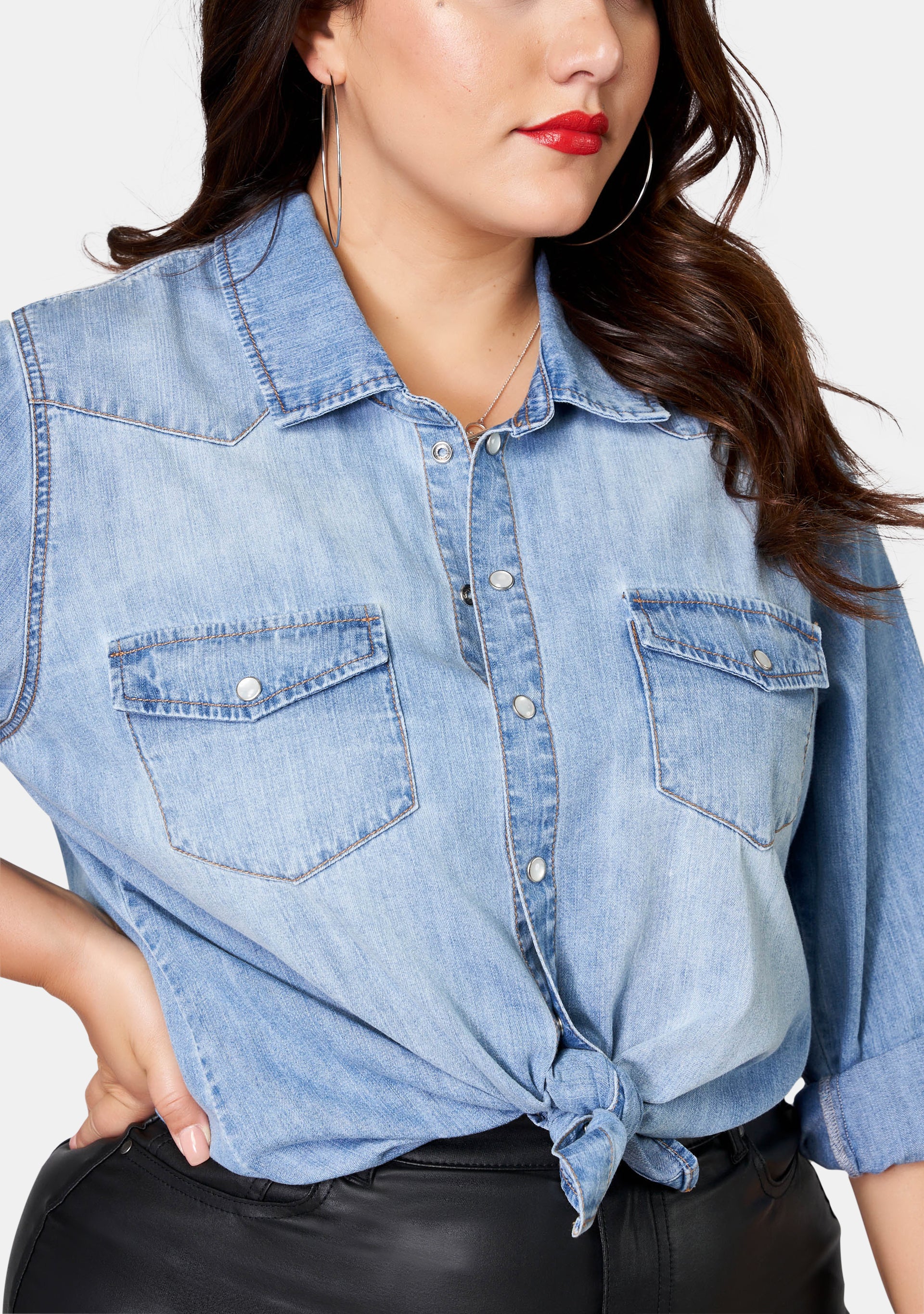 Echo Beach Denim Shirt - Image 6