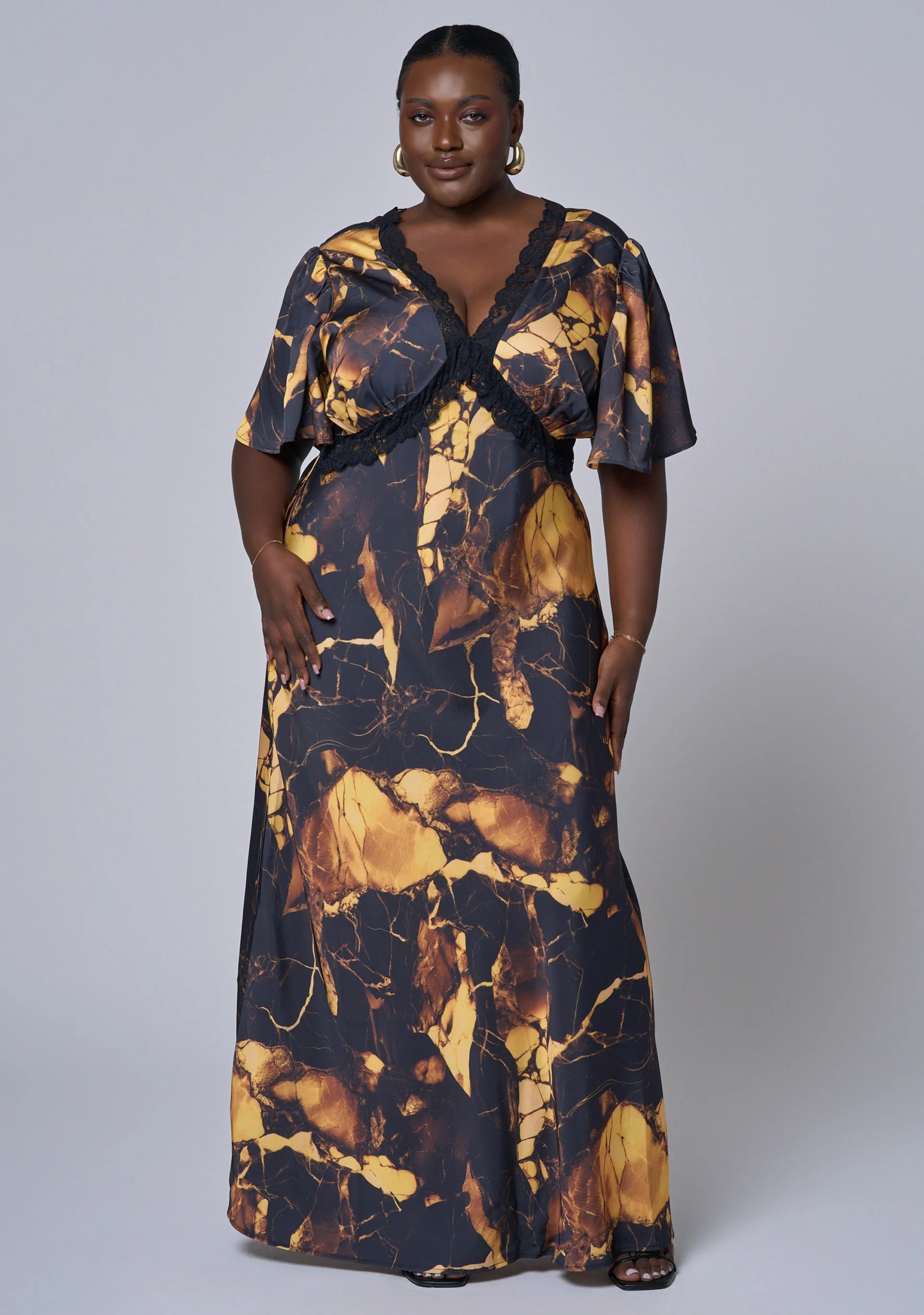 Electric Vibe Maxi Dress - Image 3
