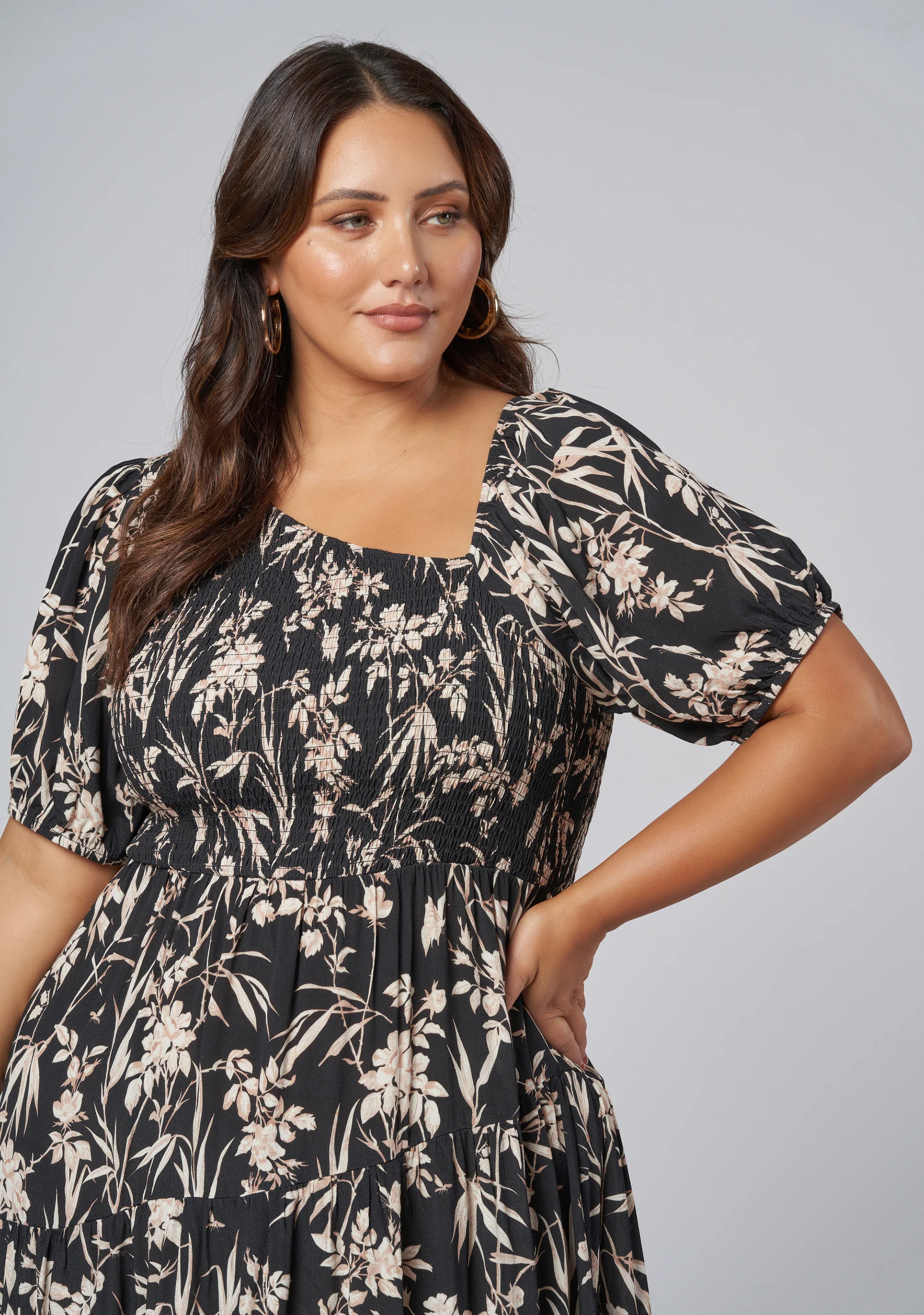 Ella Asymmetric Midi Dress - Image 7