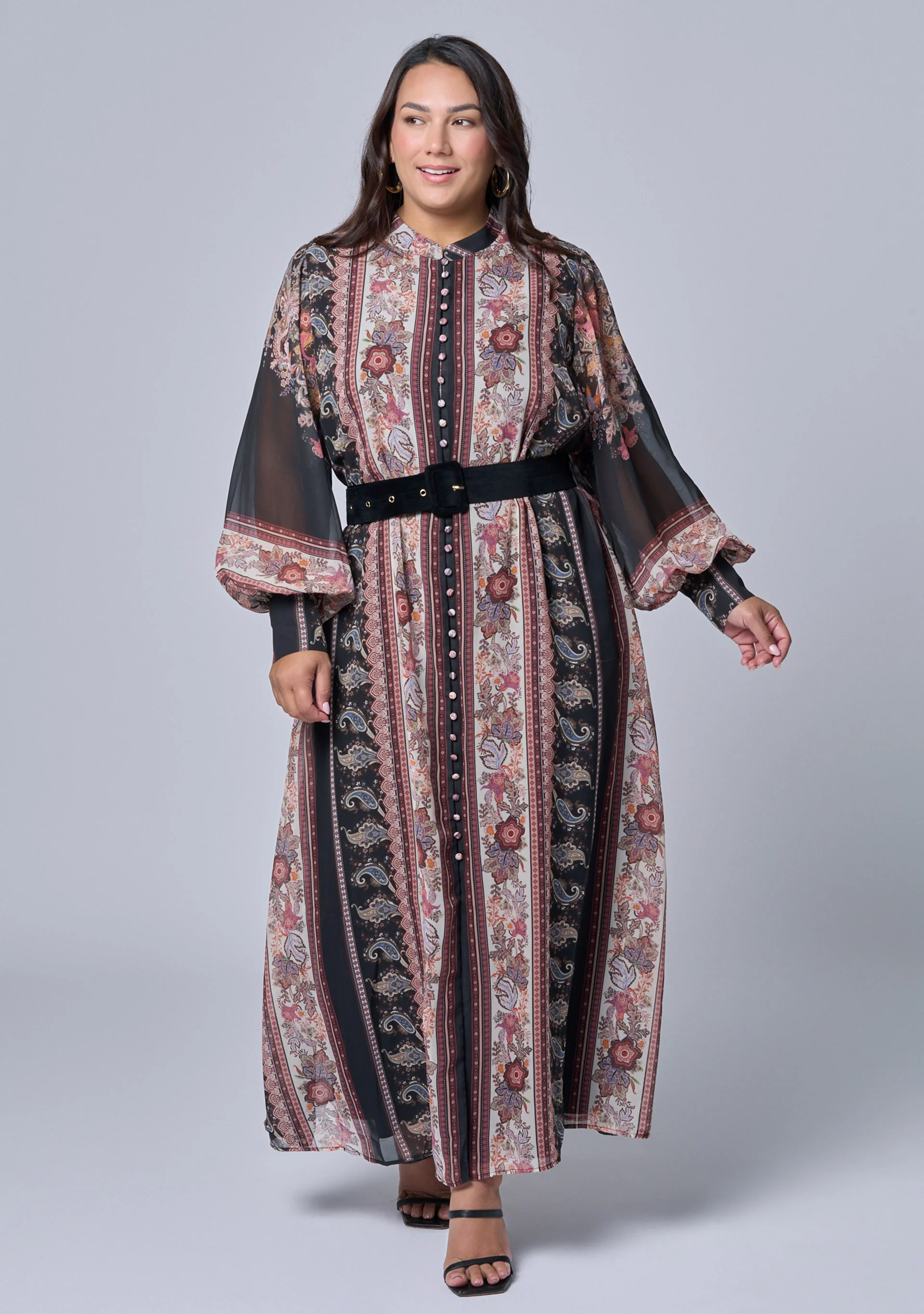 Evie Maxi Shirt Dress