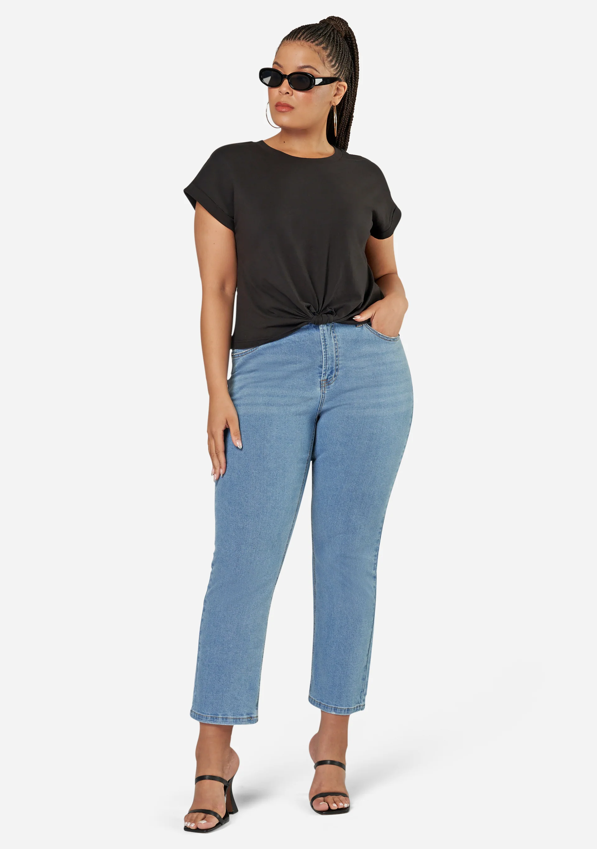 Fearless Crop Twist Tee - Image 3