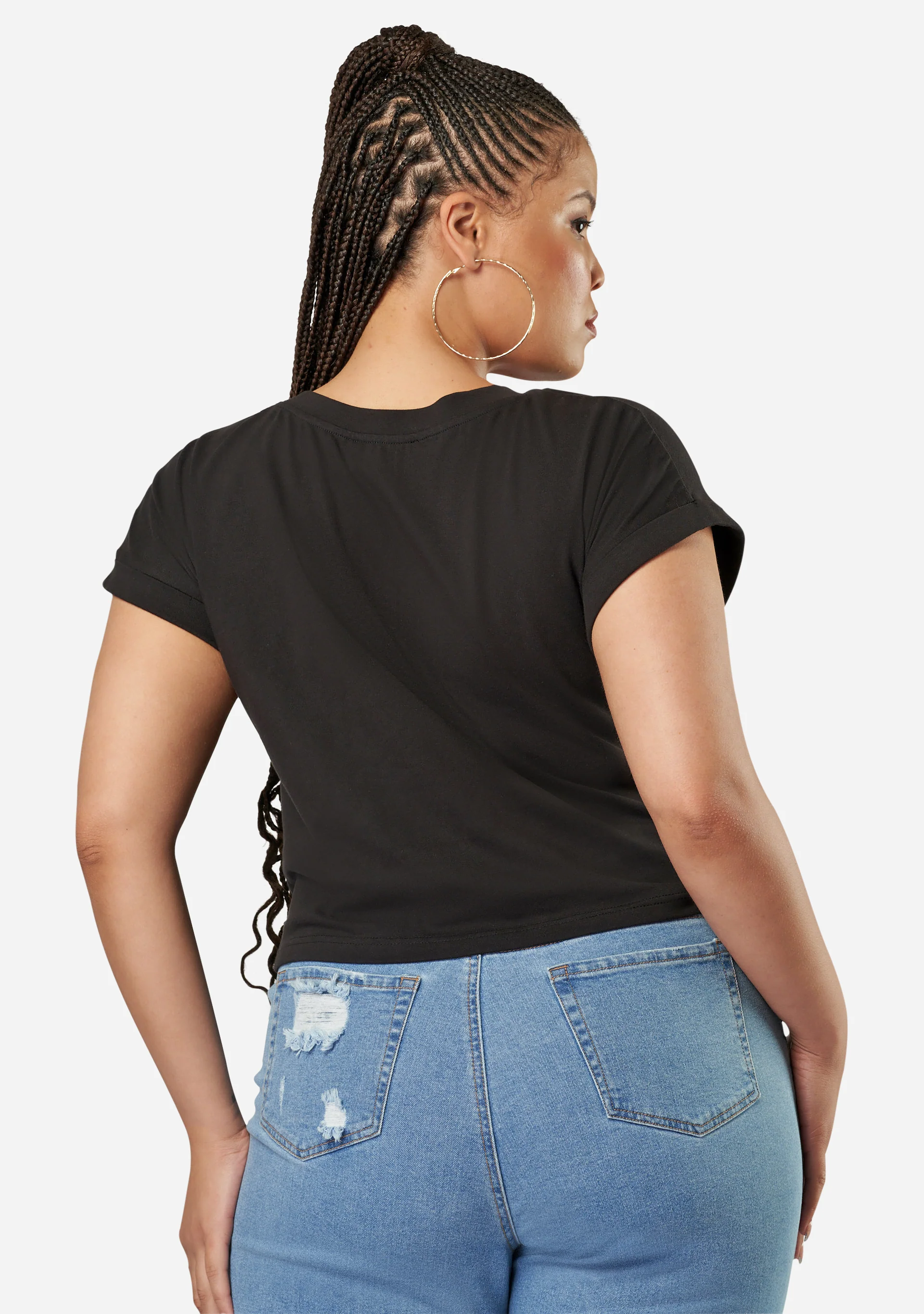 Fearless Crop Twist Tee - Image 4