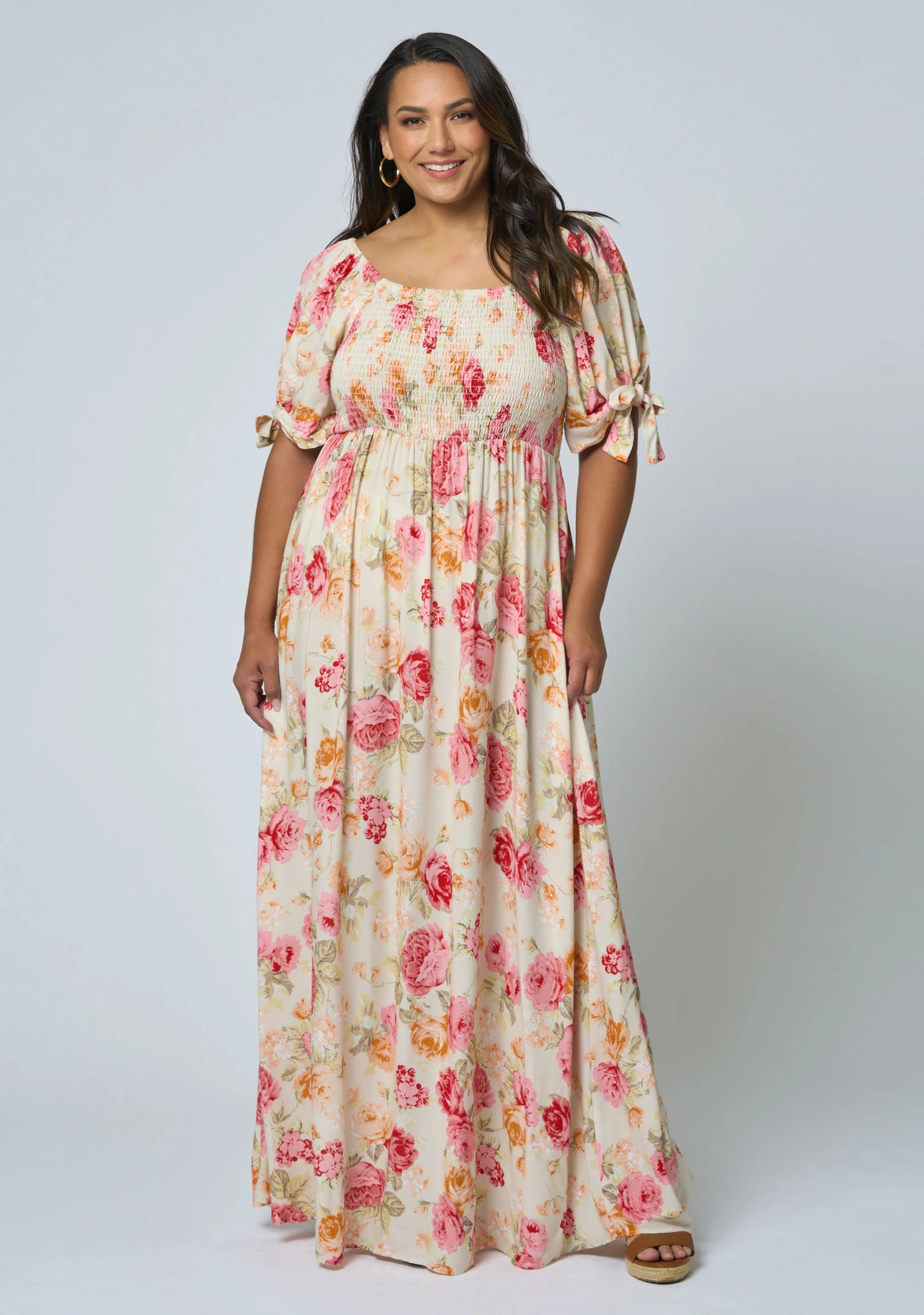 Felicity Ruffle Maxi Dress - Image 3