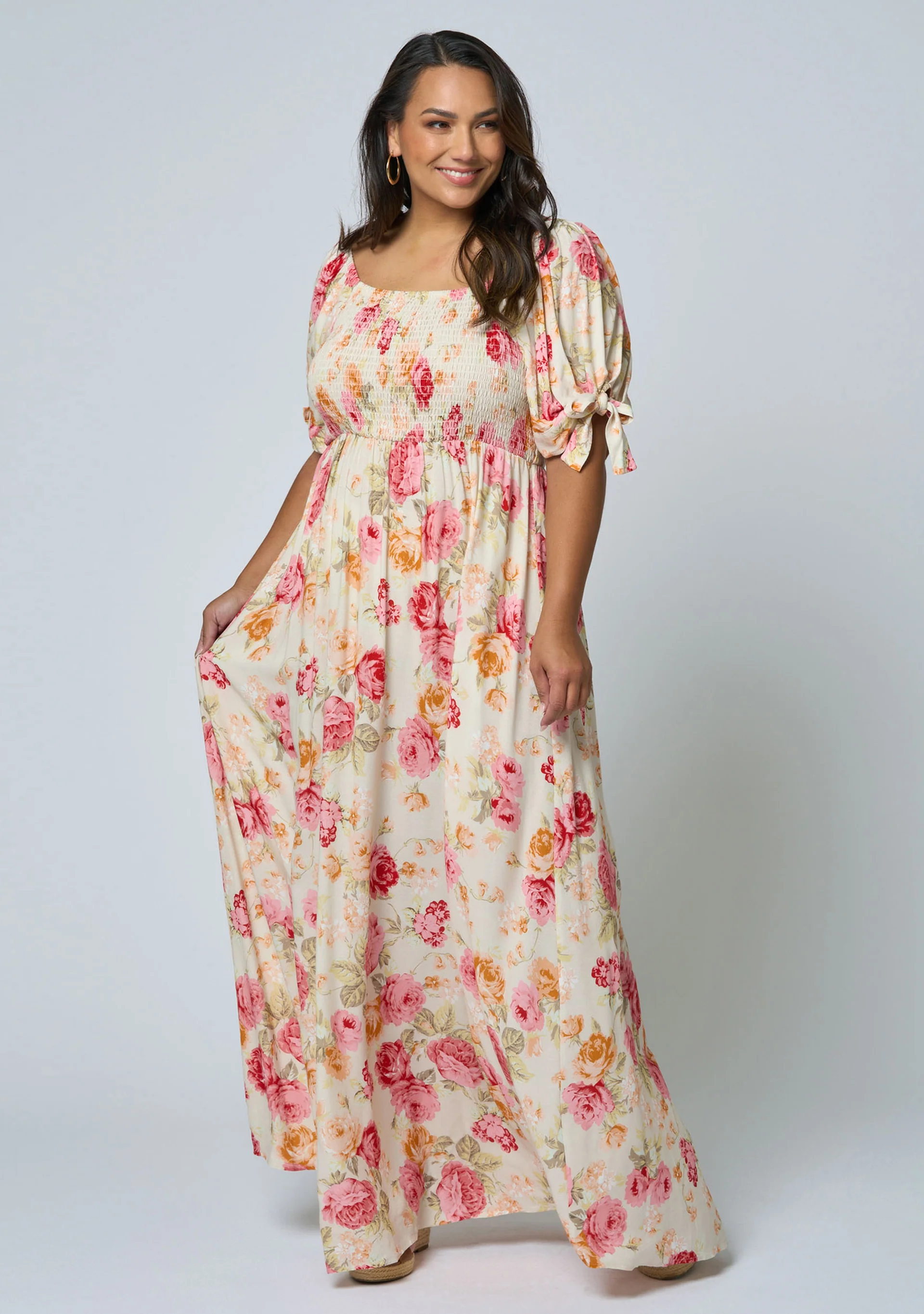 Felicity Ruffle Maxi Dress - Image 4