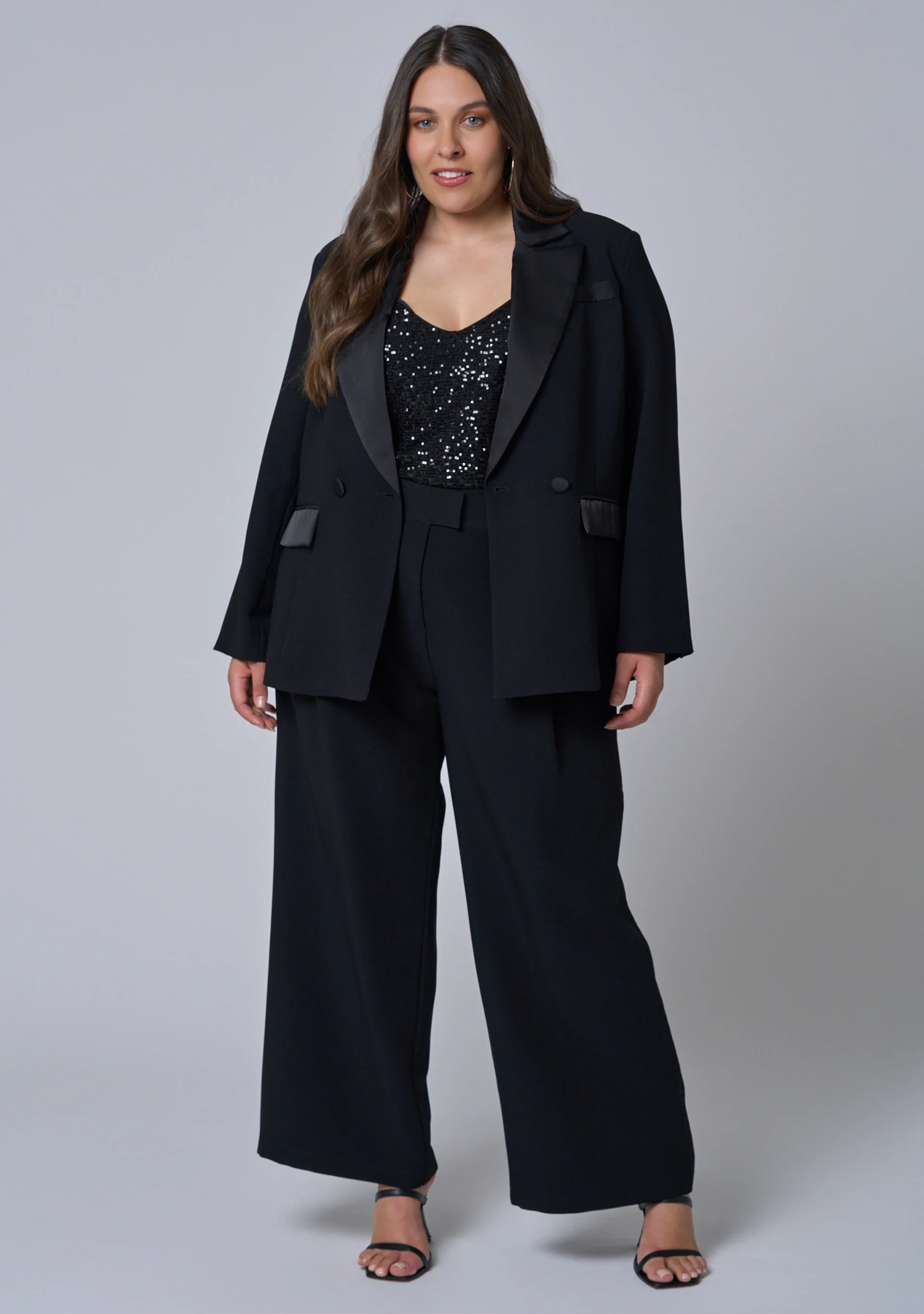 Fired Up Satin Trim Blazer - Image 2