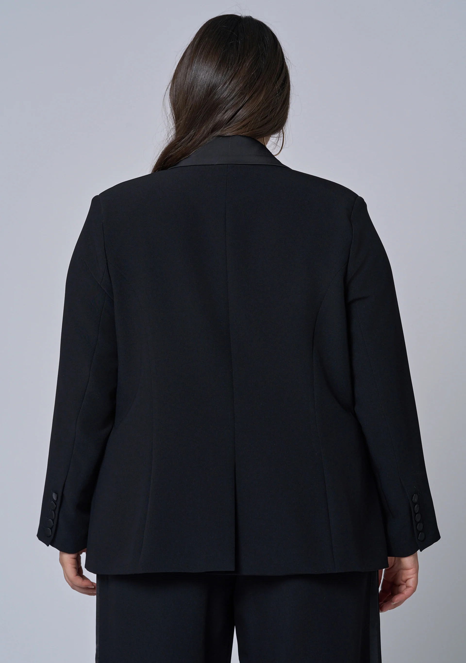Fired Up Satin Trim Blazer - Image 5