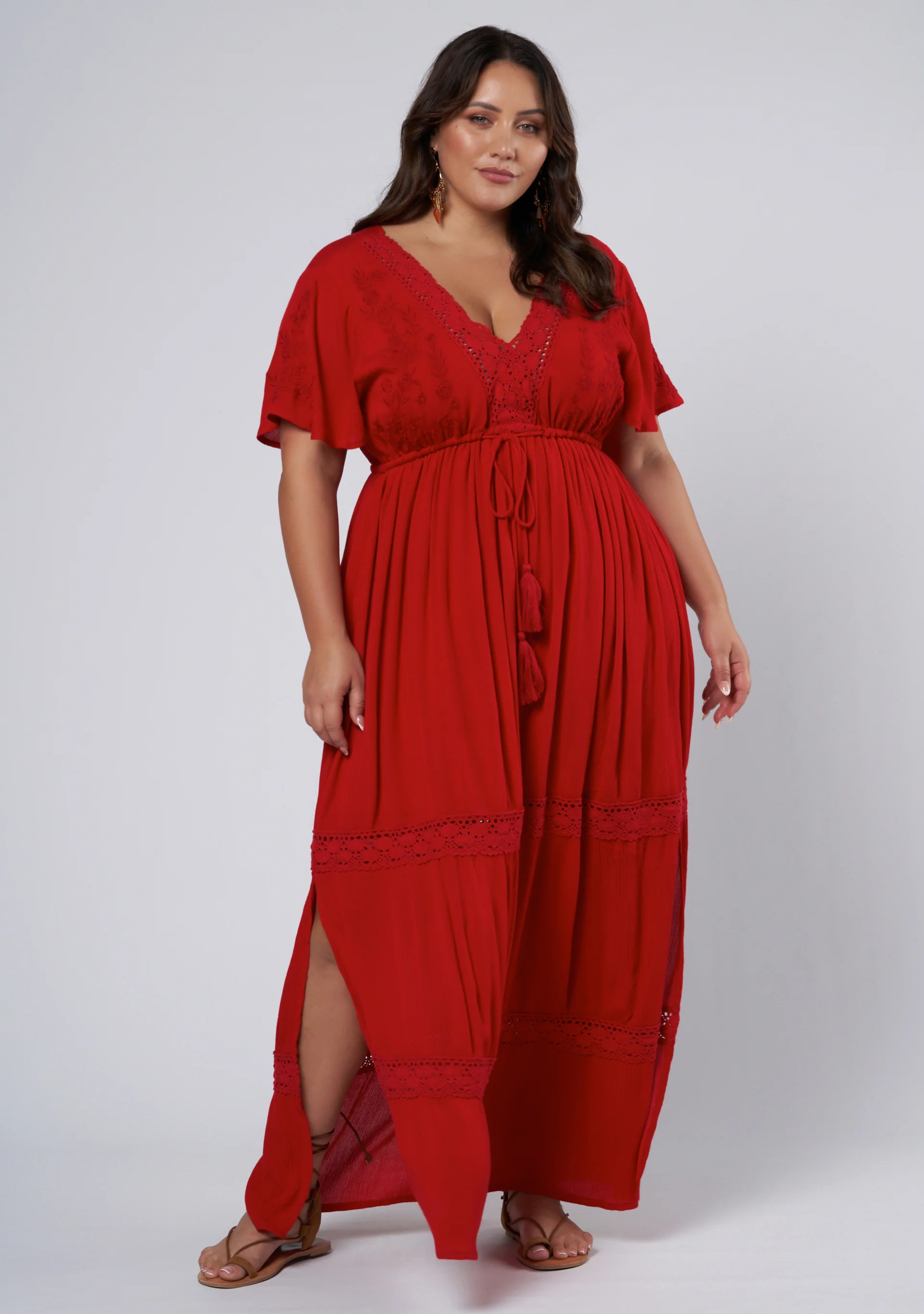 Floating Clouds Maxi Dress - Image 3