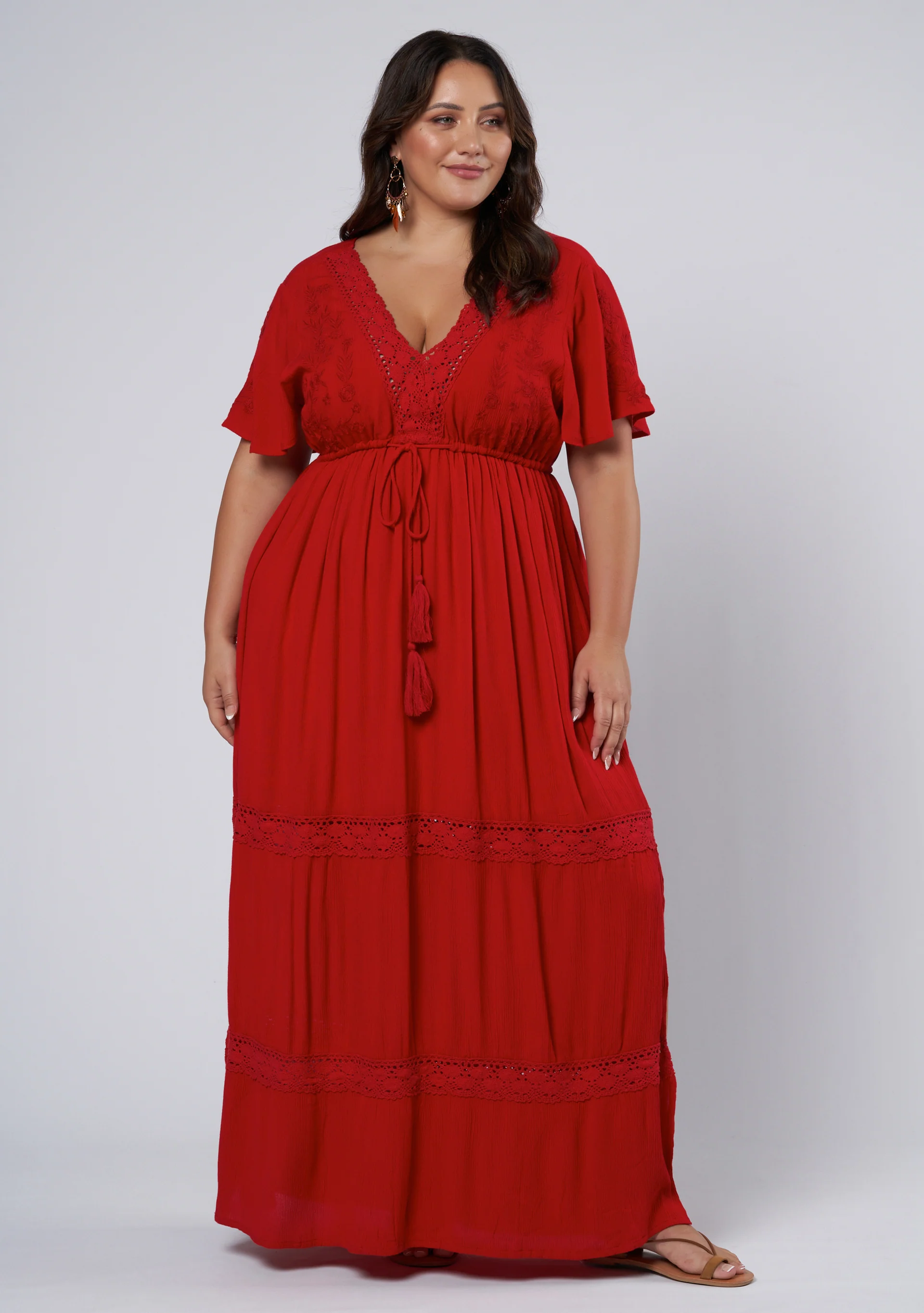 Floating Clouds Maxi Dress - Image 4