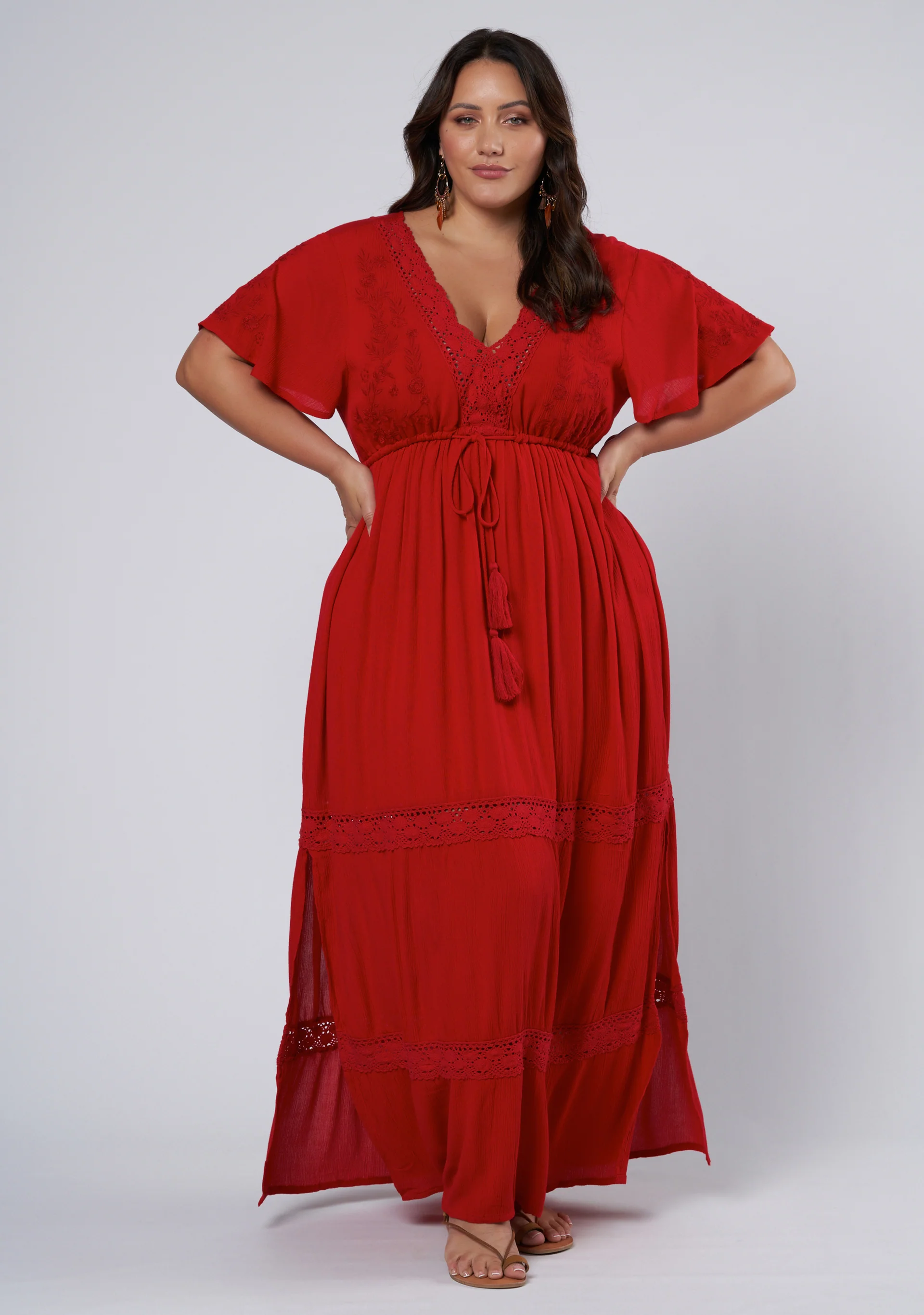 Floating Clouds Maxi Dress - Image 5