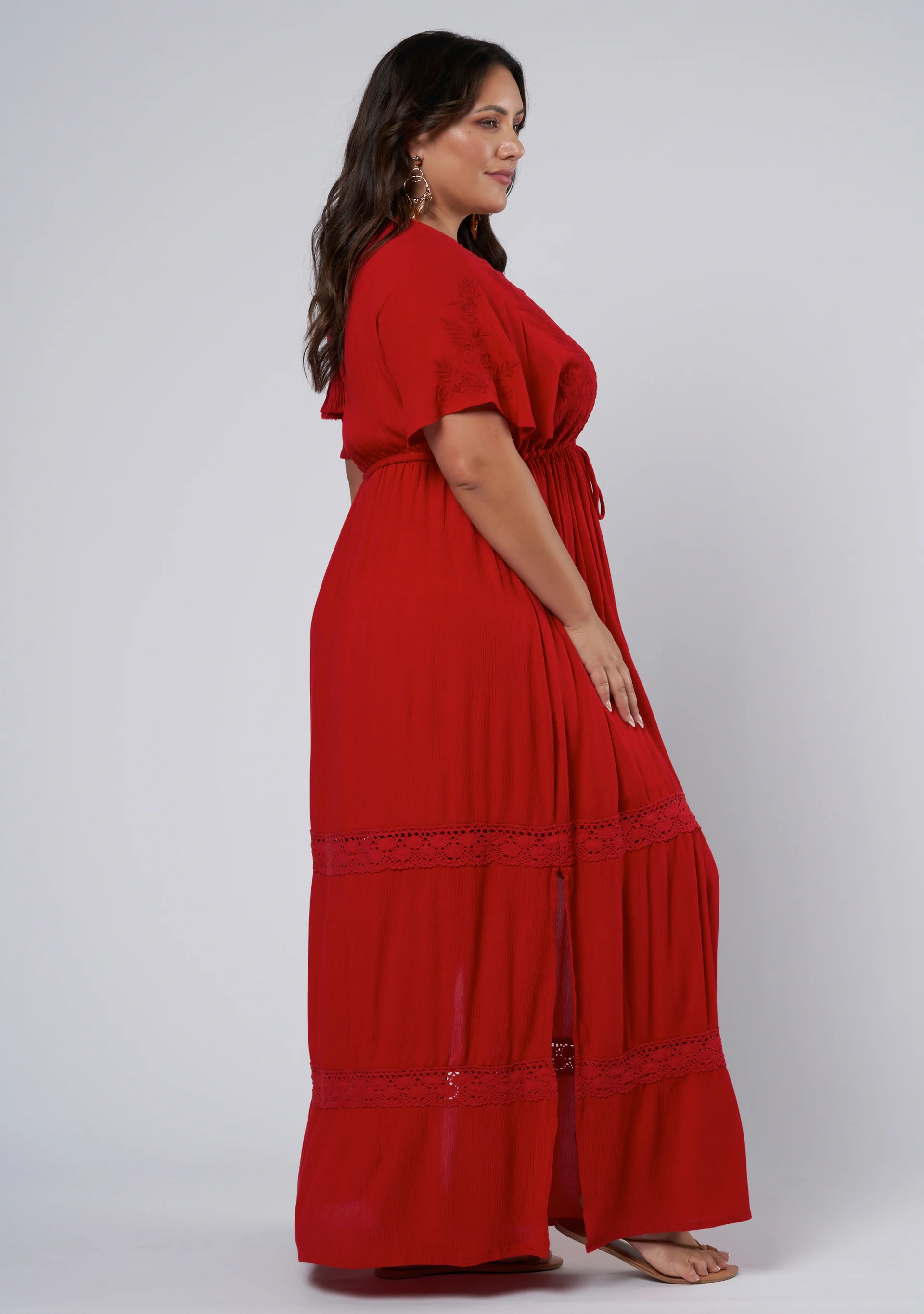 Floating Clouds Maxi Dress - Image 6