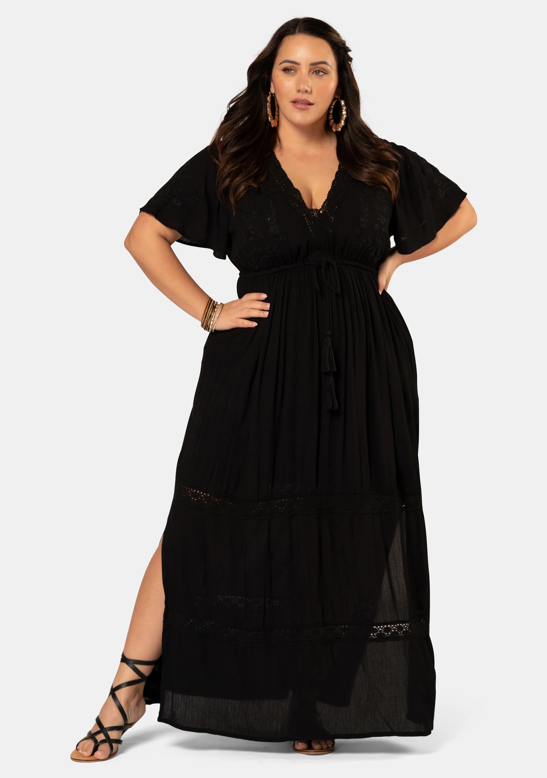 Floating Clouds Maxi Dress - Image 2