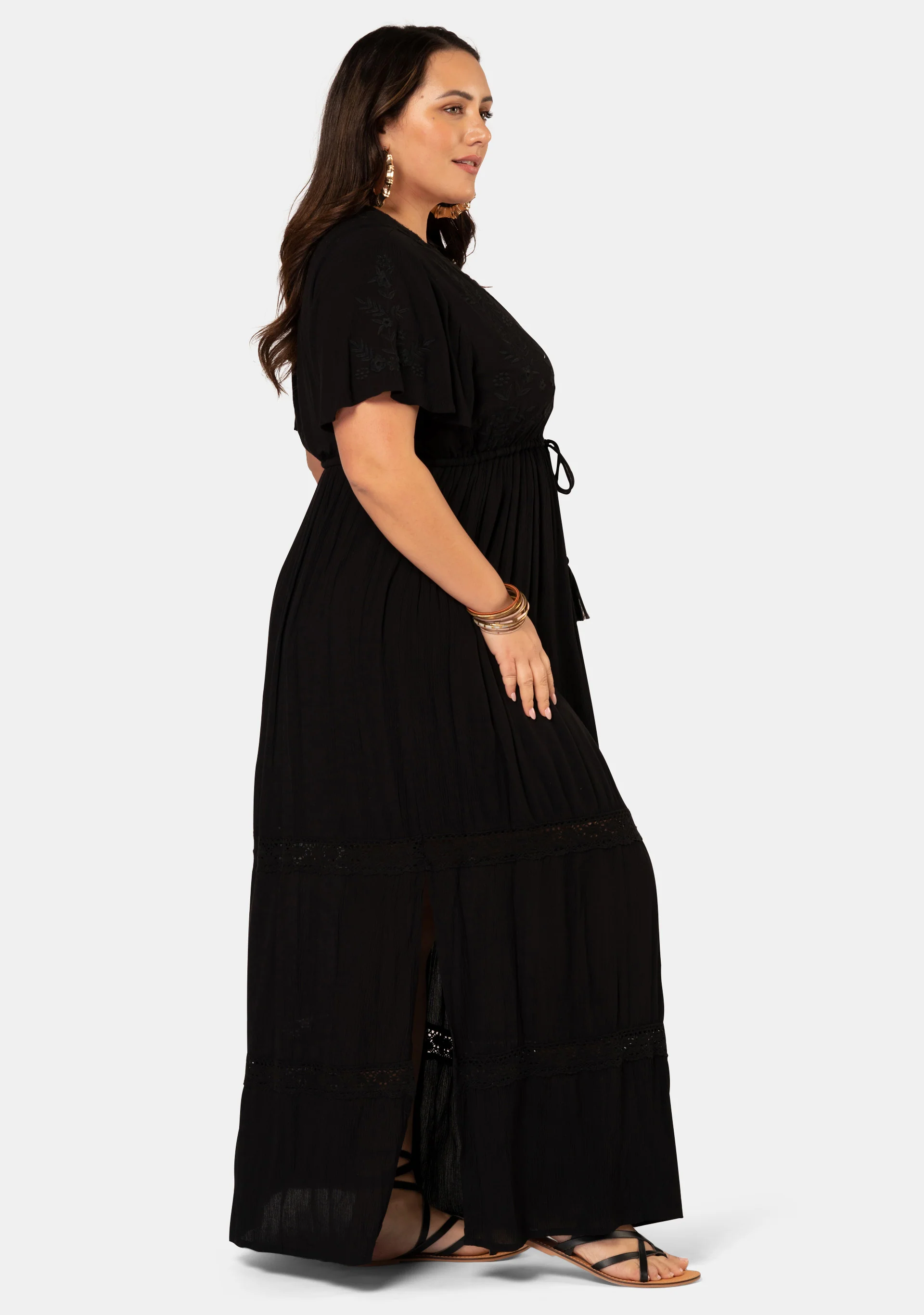 Floating Clouds Maxi Dress - Image 3
