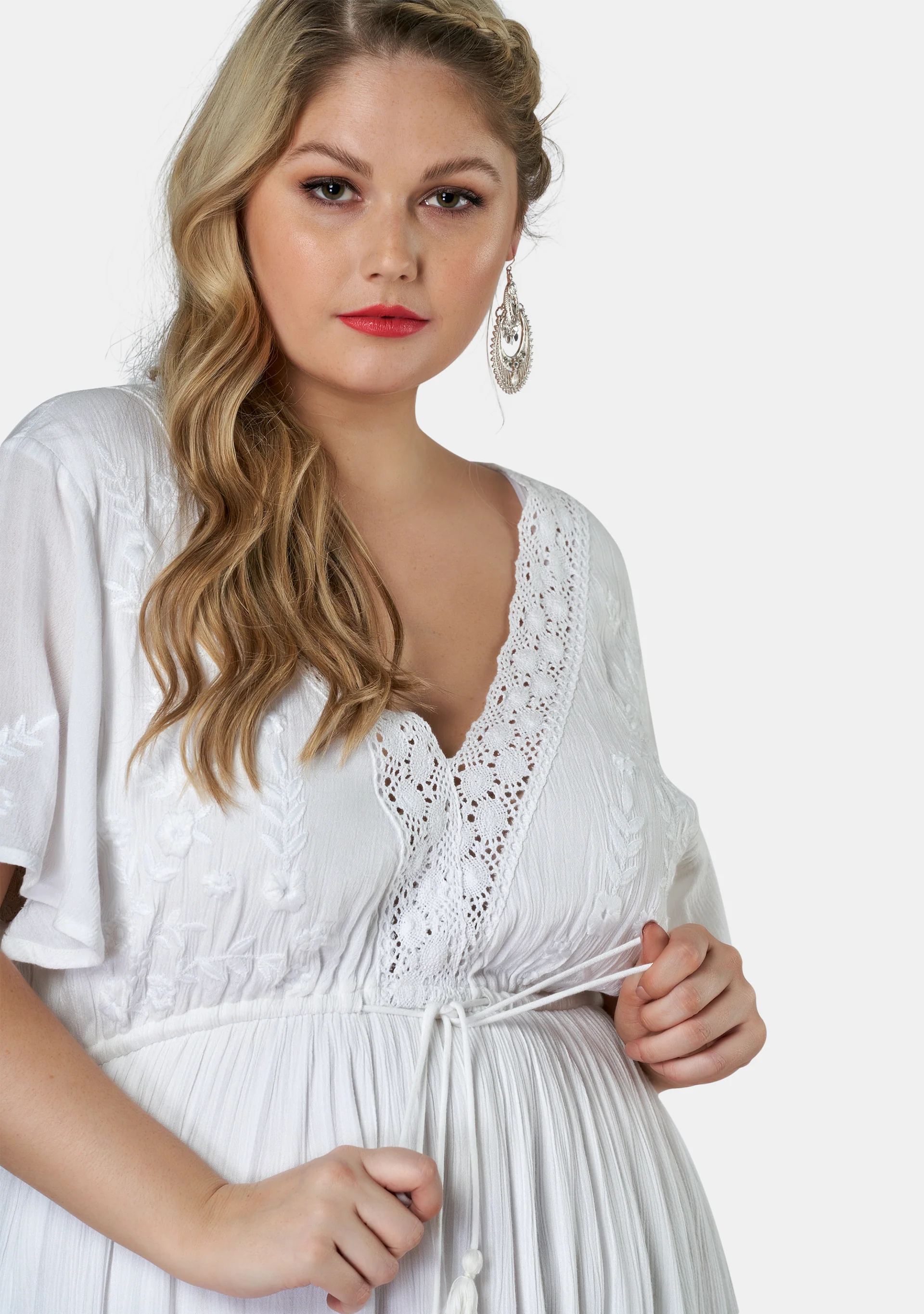 Floating Clouds Maxi Dress - Image 3