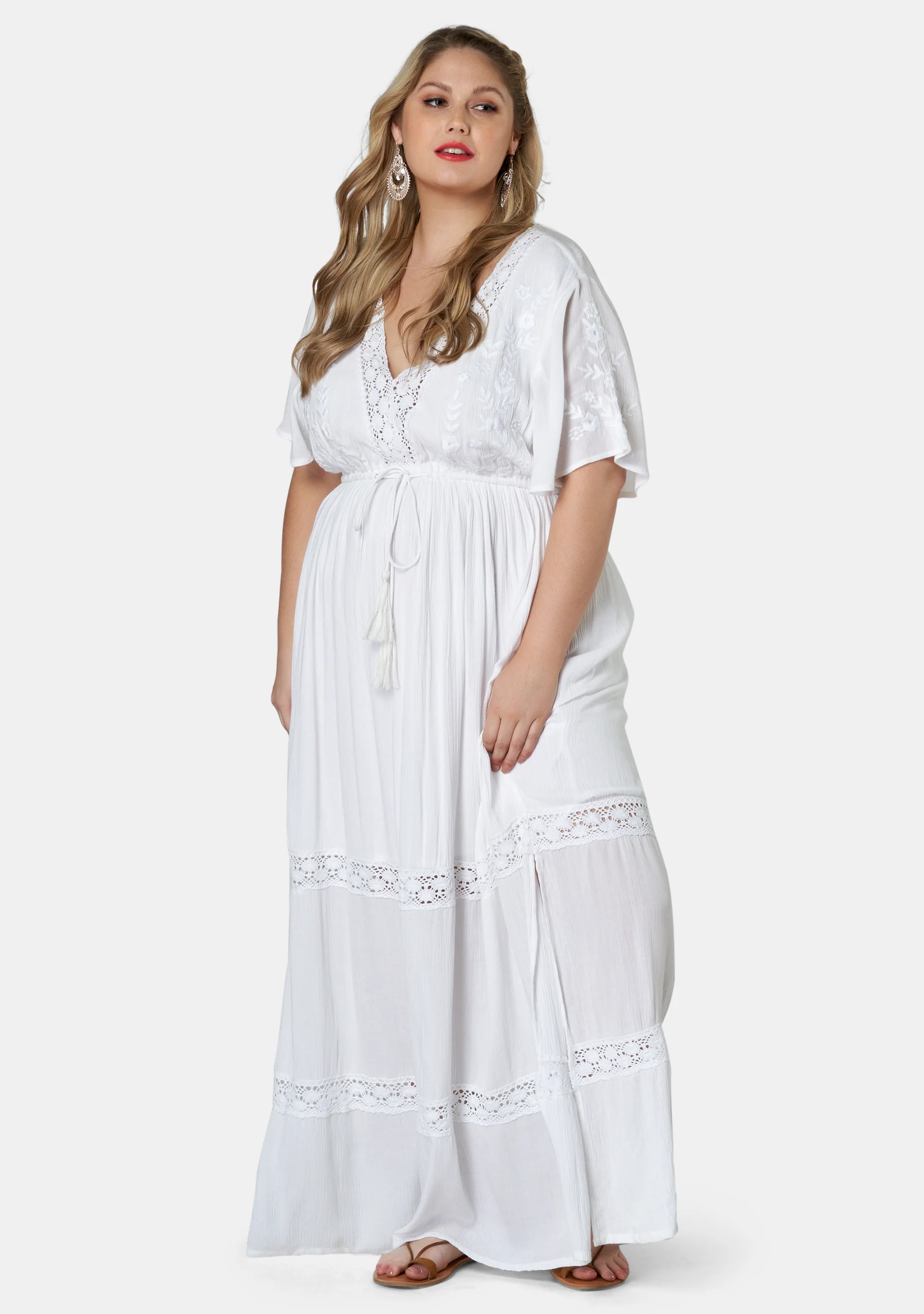 Floating Clouds Maxi Dress - Image 4