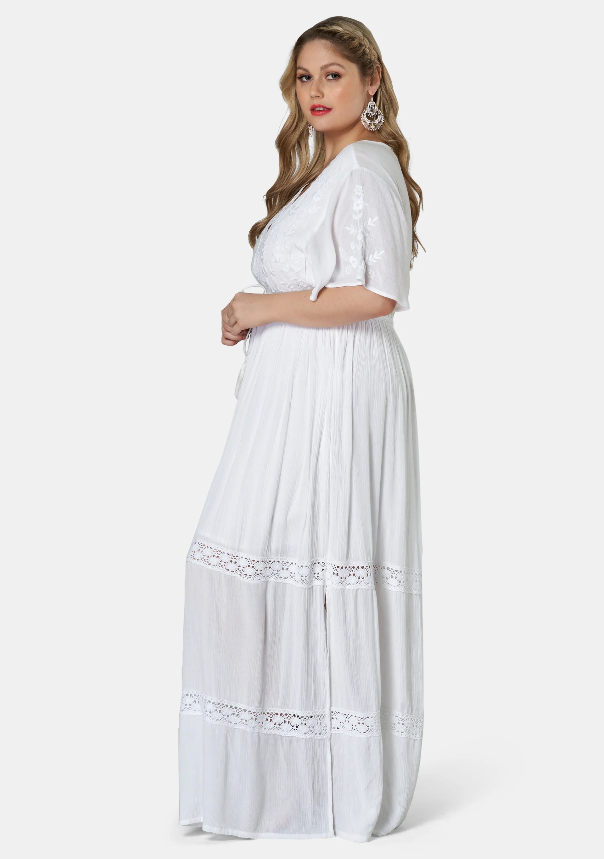 Floating Clouds Maxi Dress - Image 5