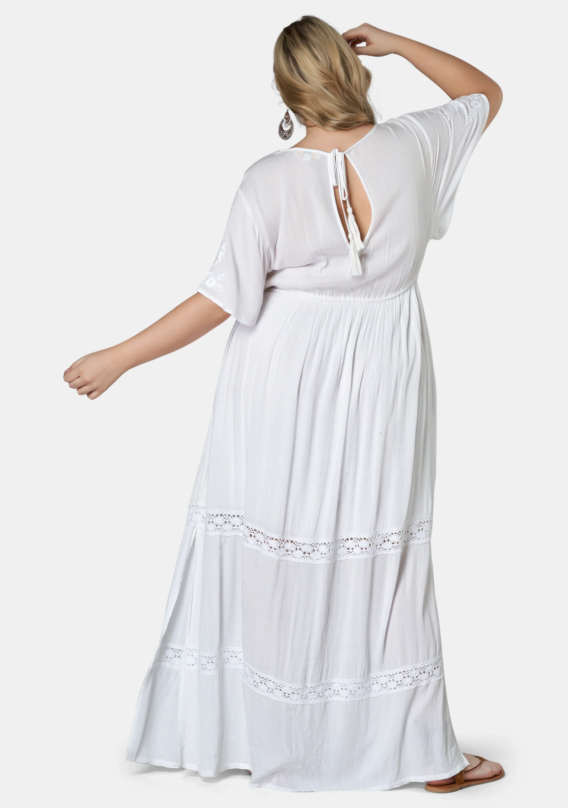 Floating Clouds Maxi Dress - Image 6