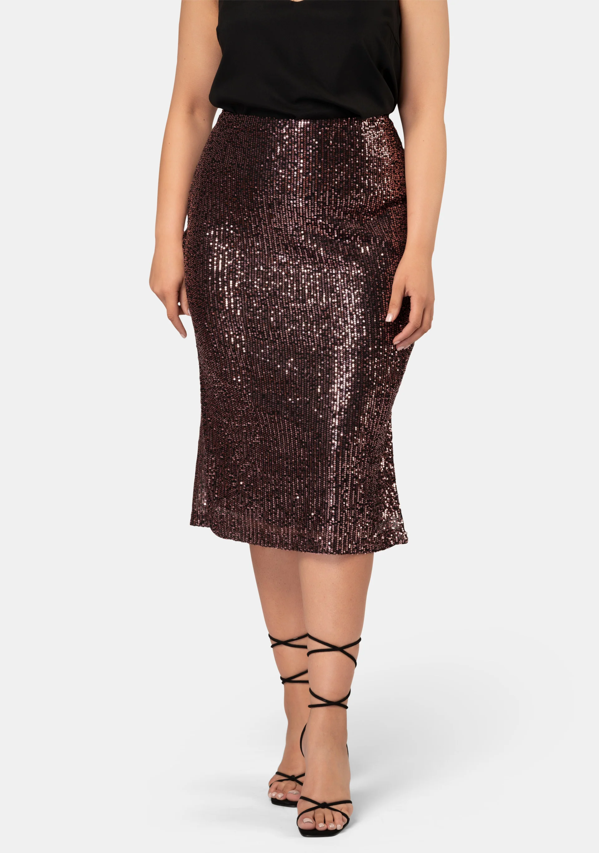 Foolish Sequin Midi Skirt - Image 5