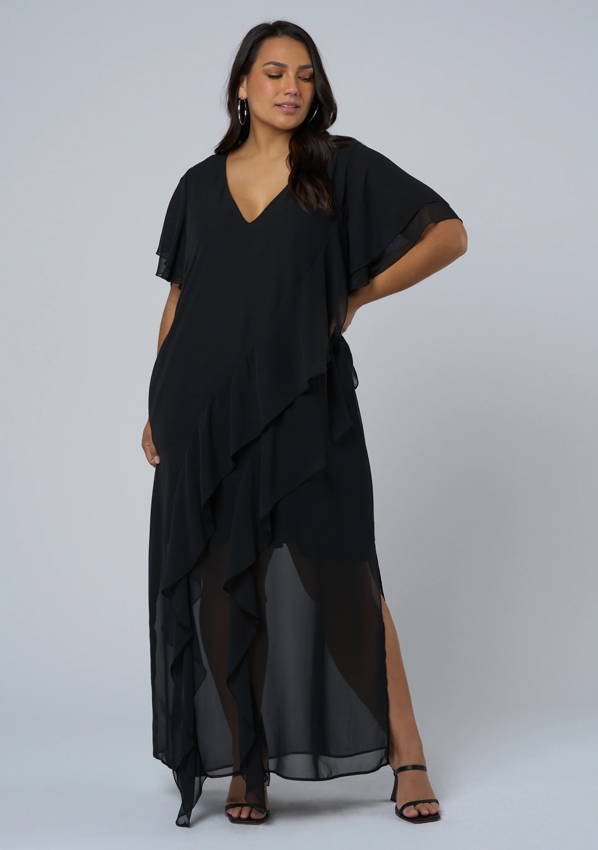 Forbidden Feline Maxi Dress - Image 3