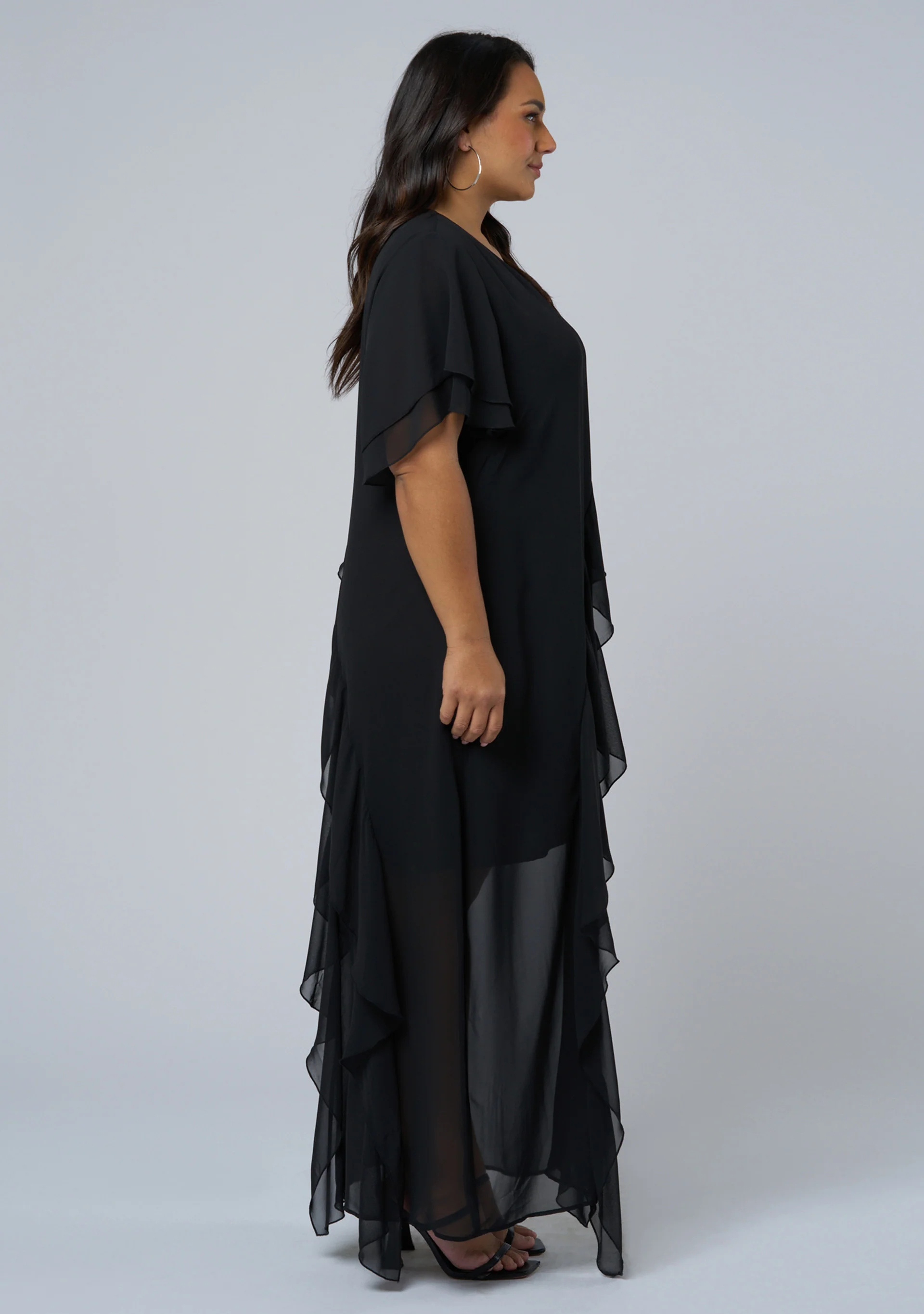 Forbidden Feline Maxi Dress - Image 4