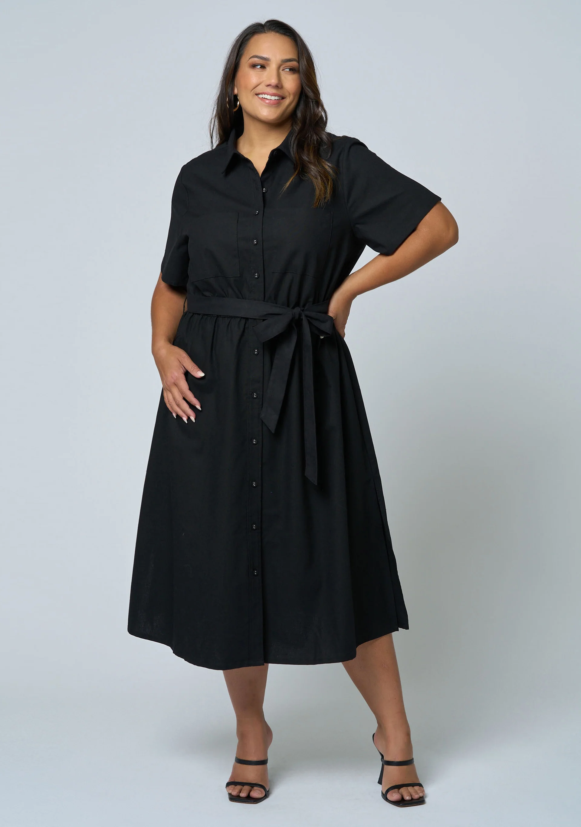Frankie Shirt Midi Dress - Image 2