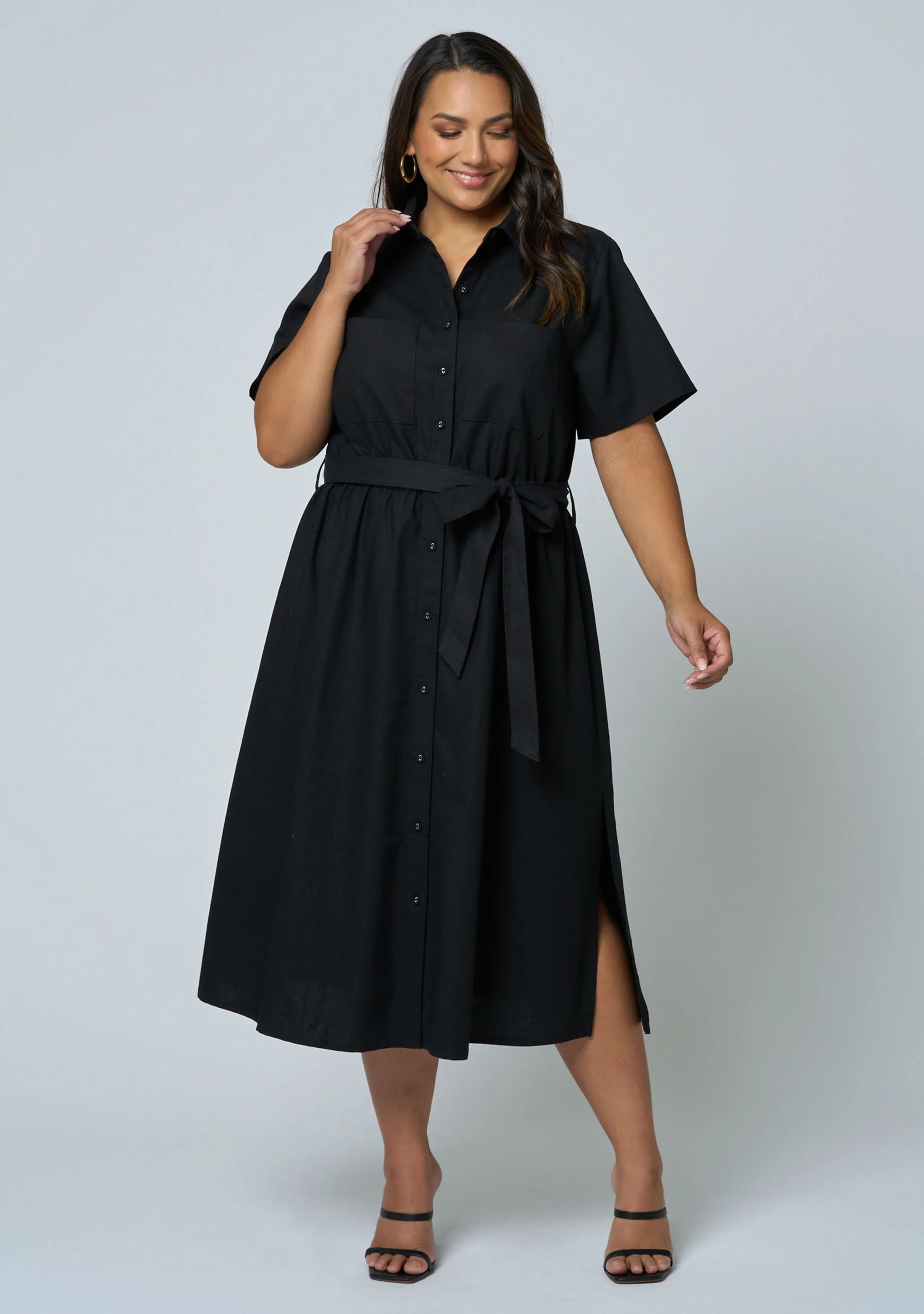 Frankie Shirt Midi Dress - Image 3