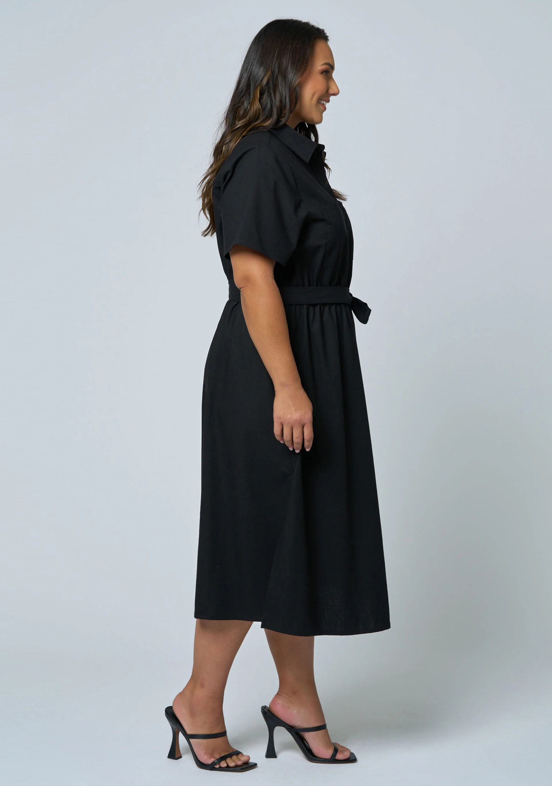 Frankie Shirt Midi Dress - Image 4