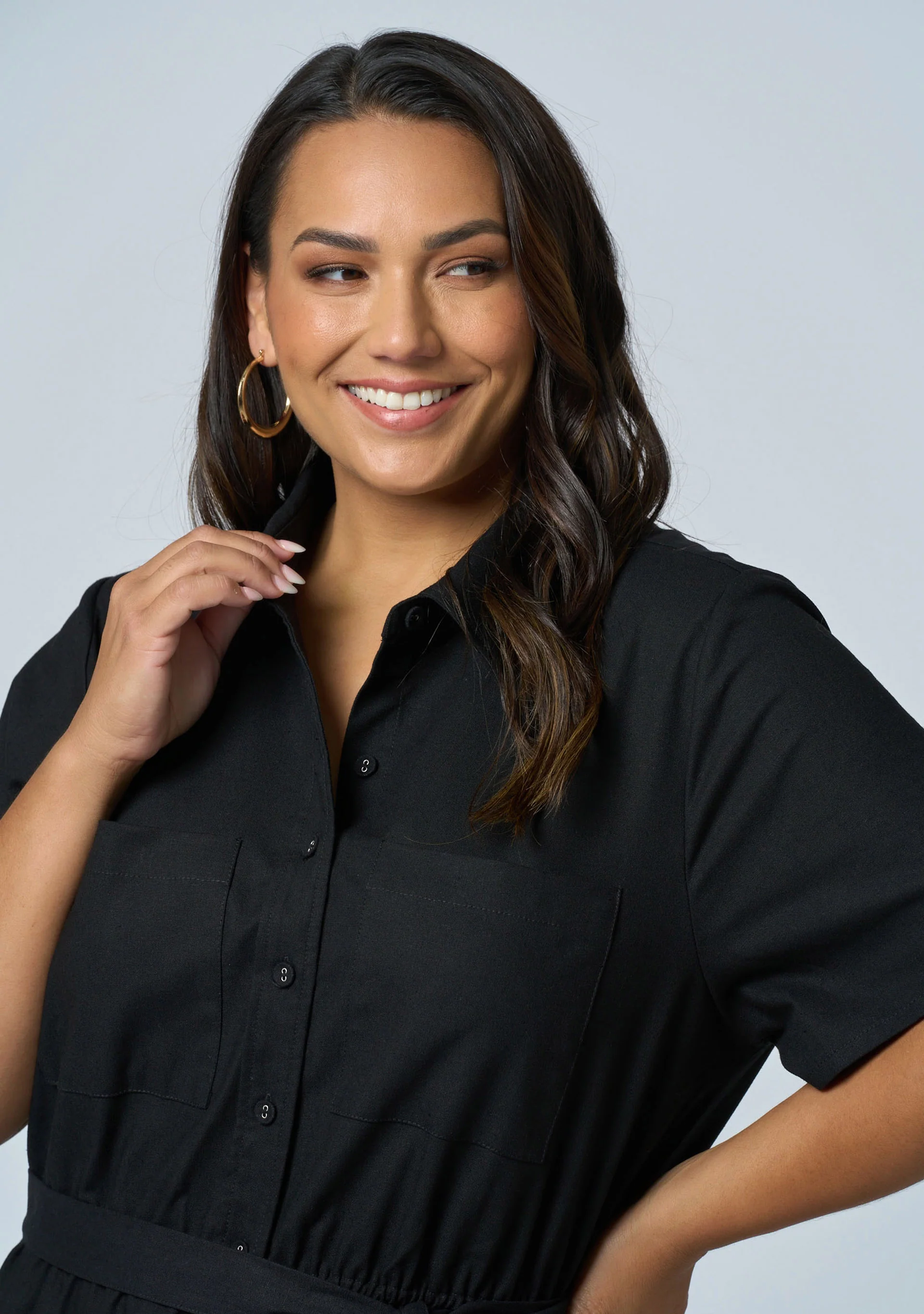 Frankie Shirt Midi Dress - Image 6