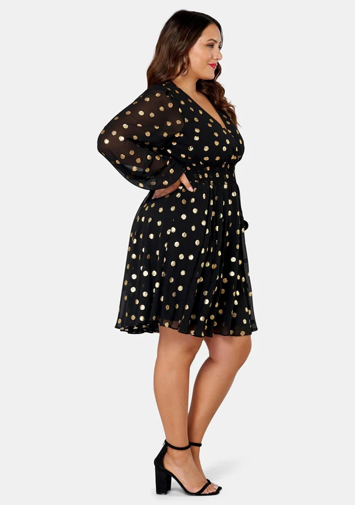 G Spot Print Midi Dress - Image 3