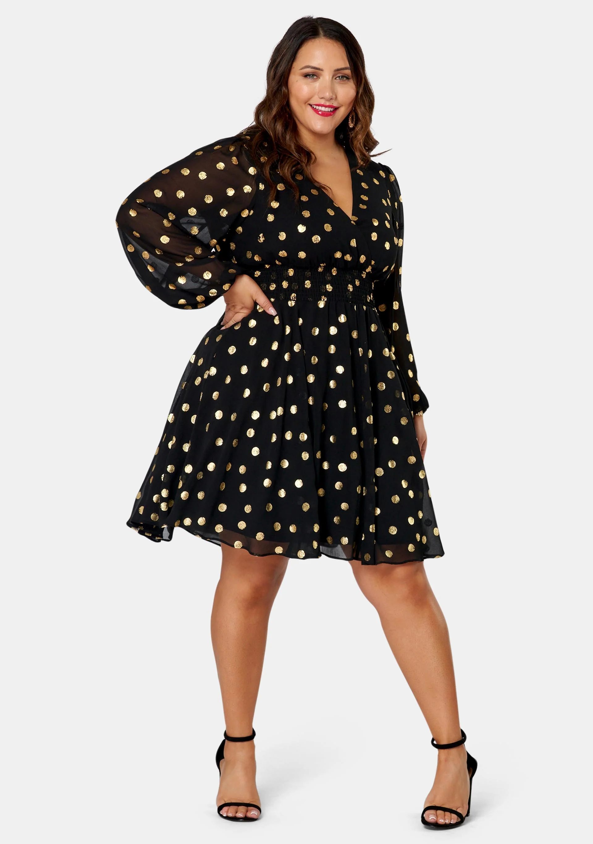 G Spot Print Midi Dress - Image 4