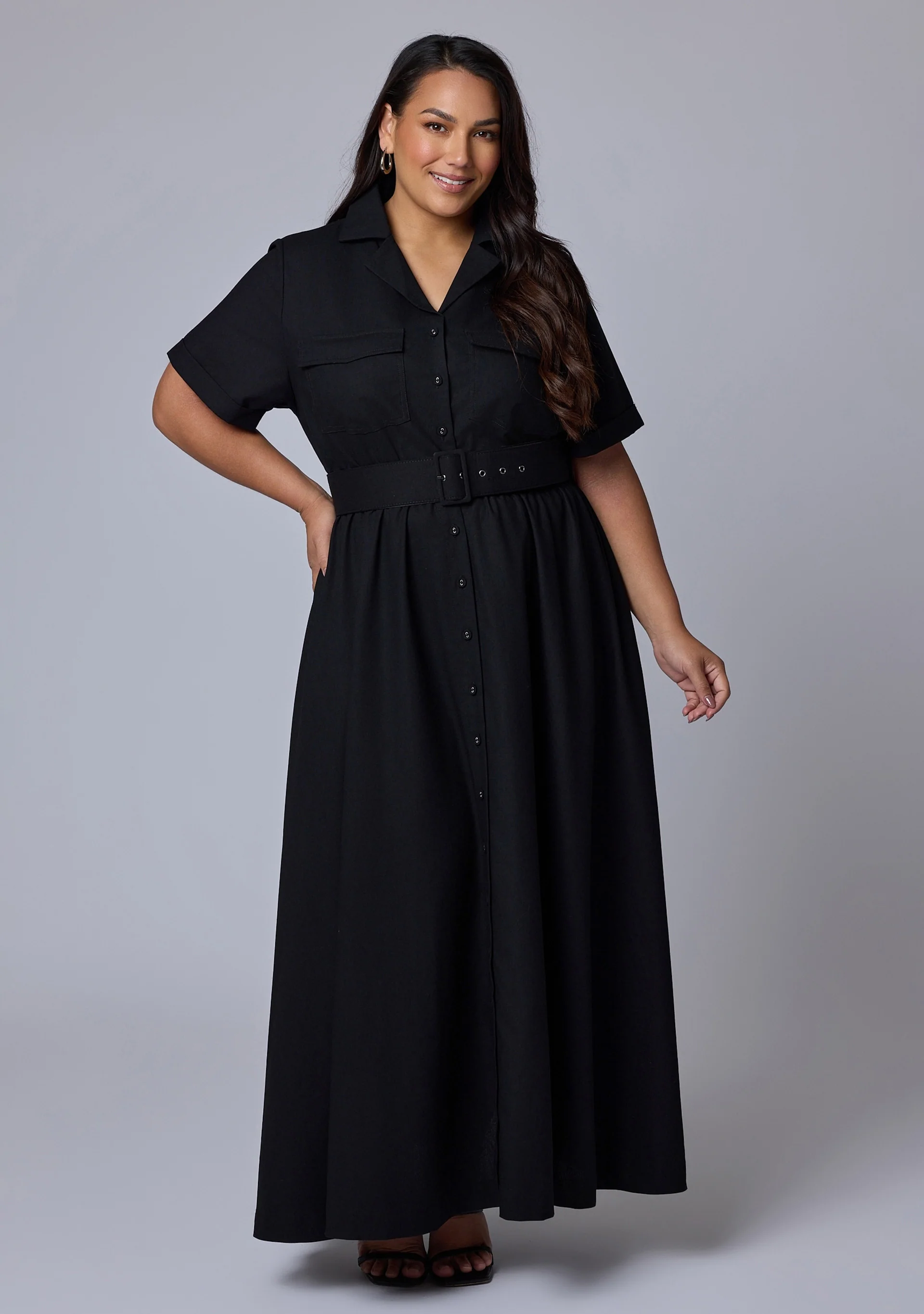 Gabrielle Linen Maxi Dress - Image 2