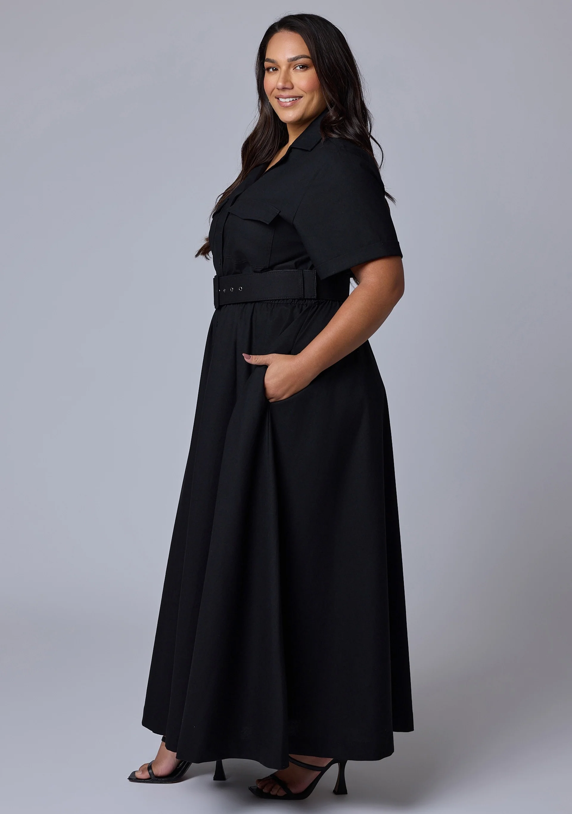 Gabrielle Linen Maxi Dress - Image 4